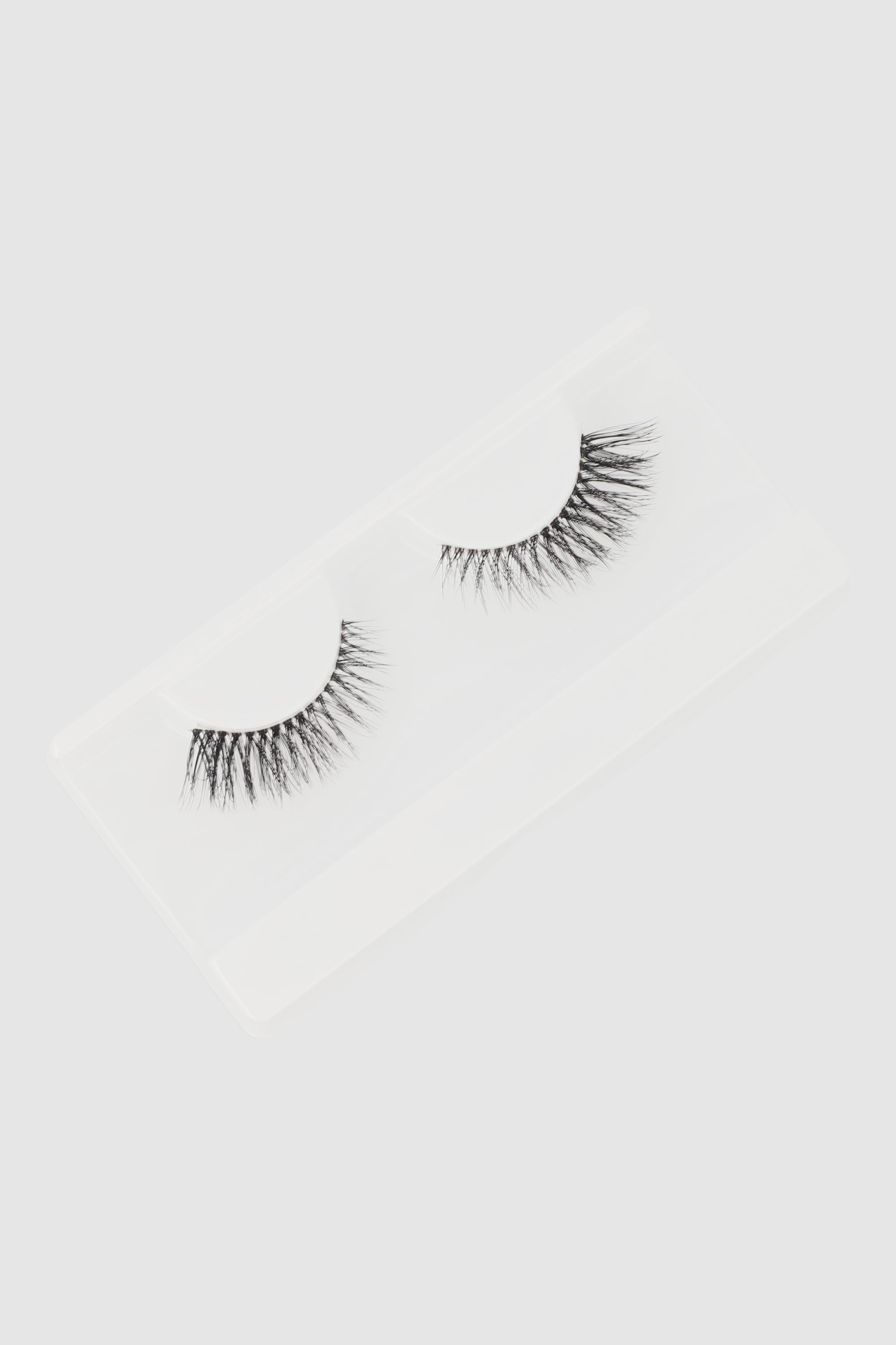 Transparent strip eyelashes BLACK