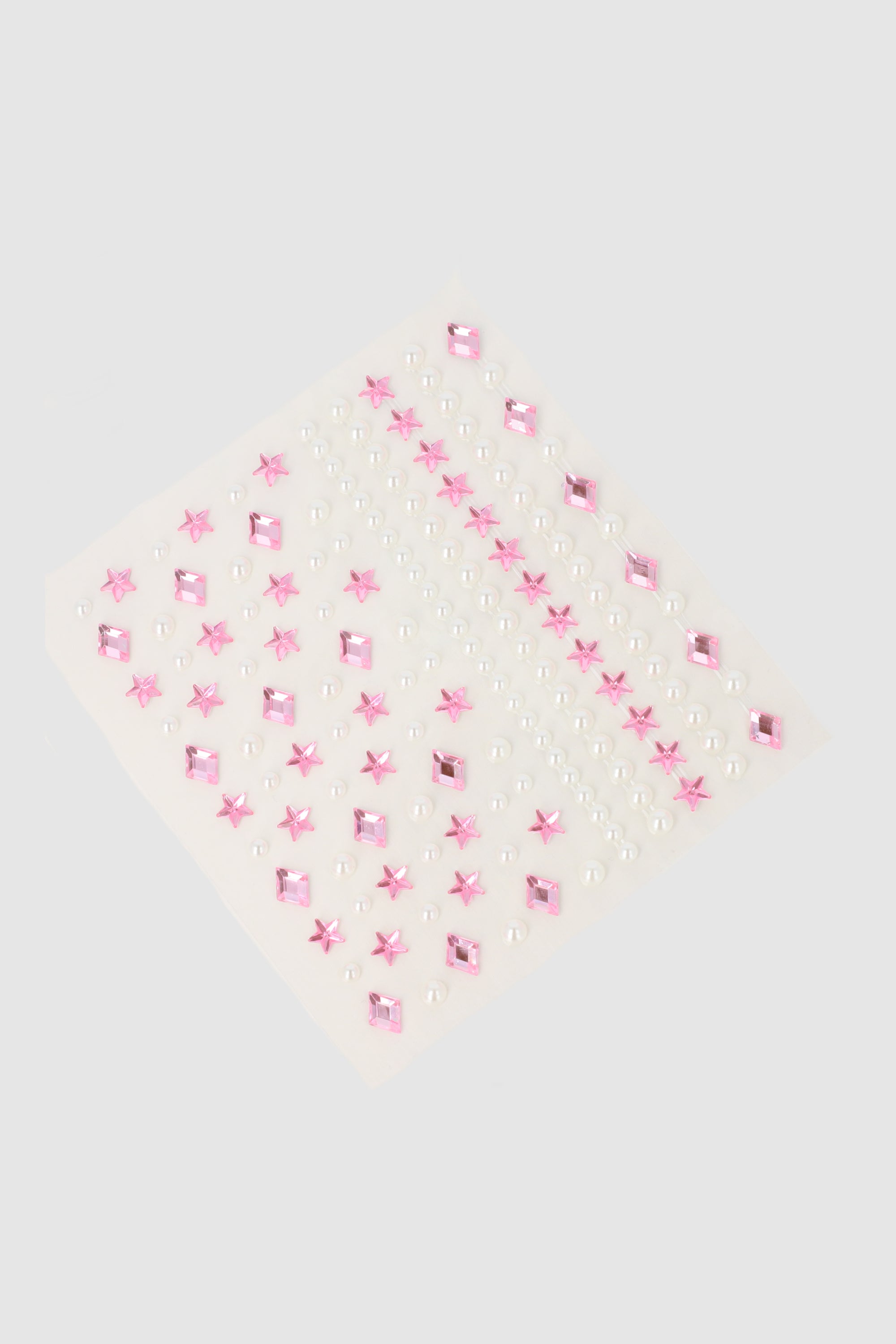 Brillos faciales corazones PALO DE ROSA