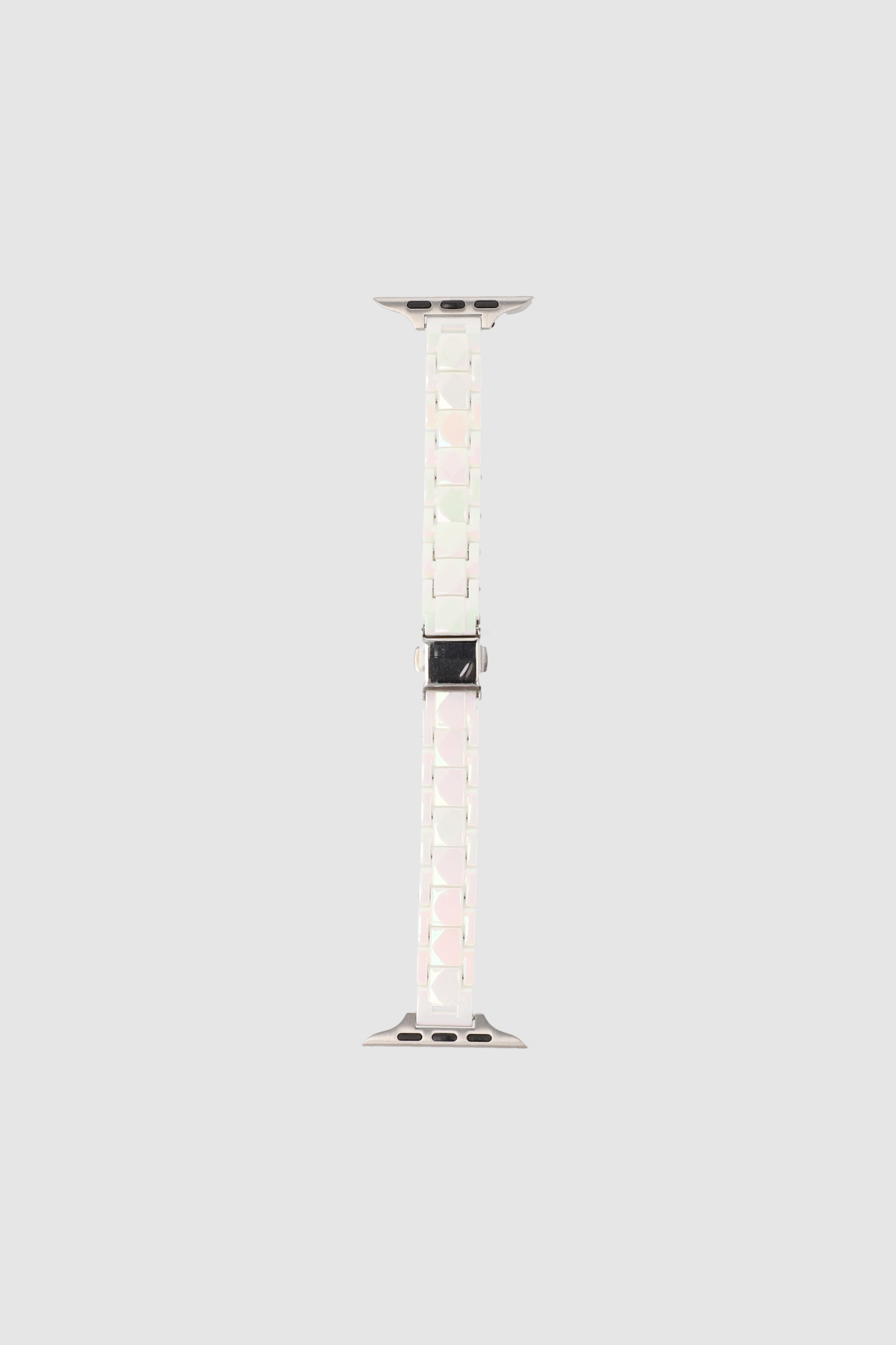 Correa smart watch eslabones color BLANCO