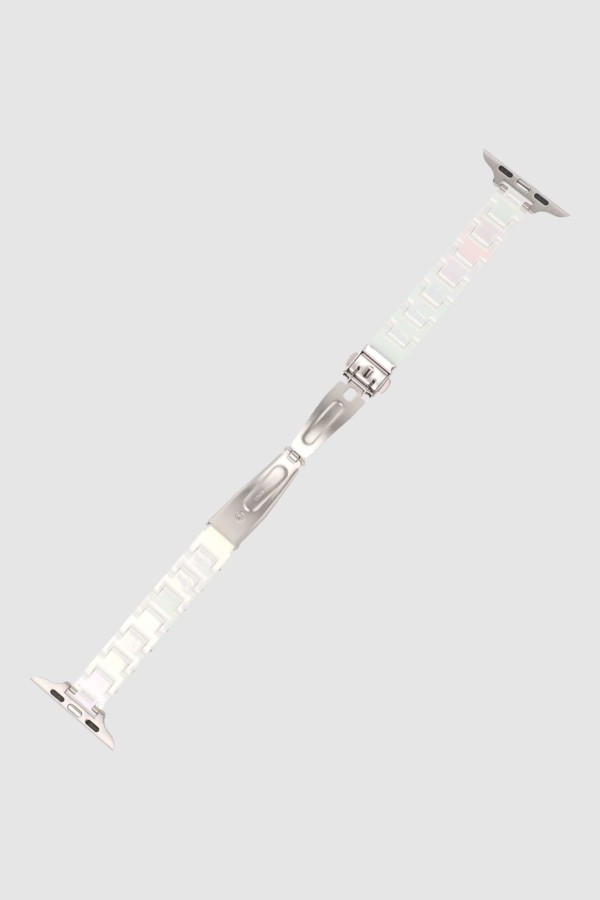 Correa smart watch eslabones color BLANCO