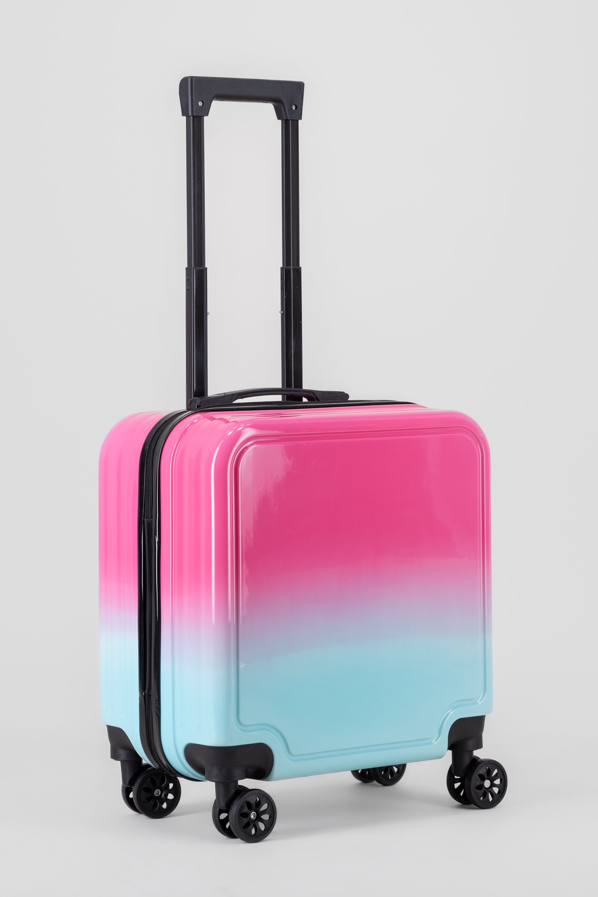 Mini degraded suitcase MULTICOLORED