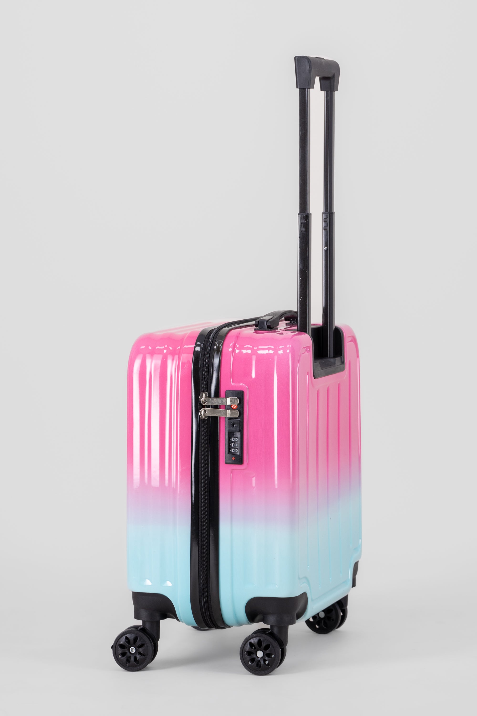Mini degraded suitcase MULTICOLORED