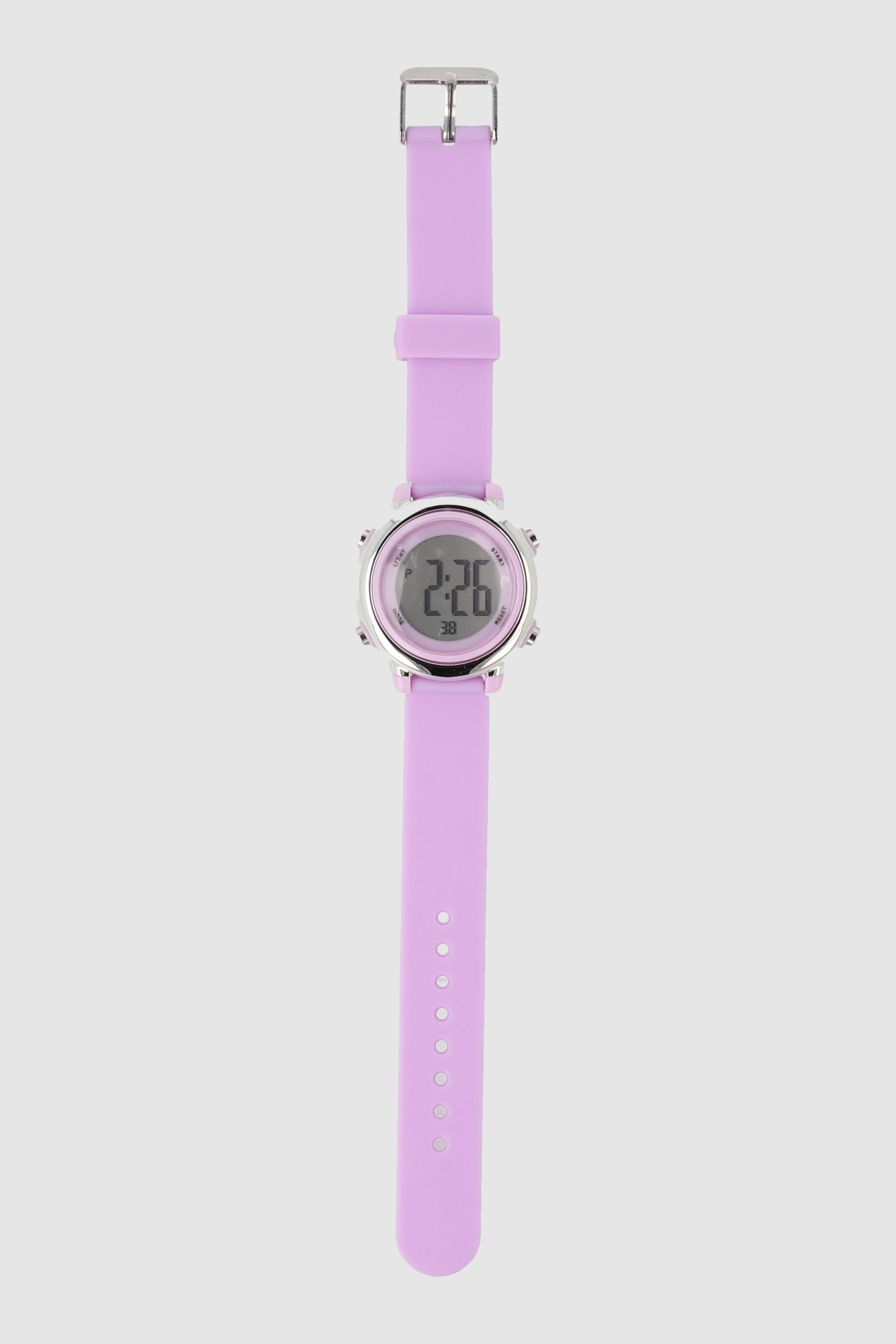 Reloj color plastico LILA