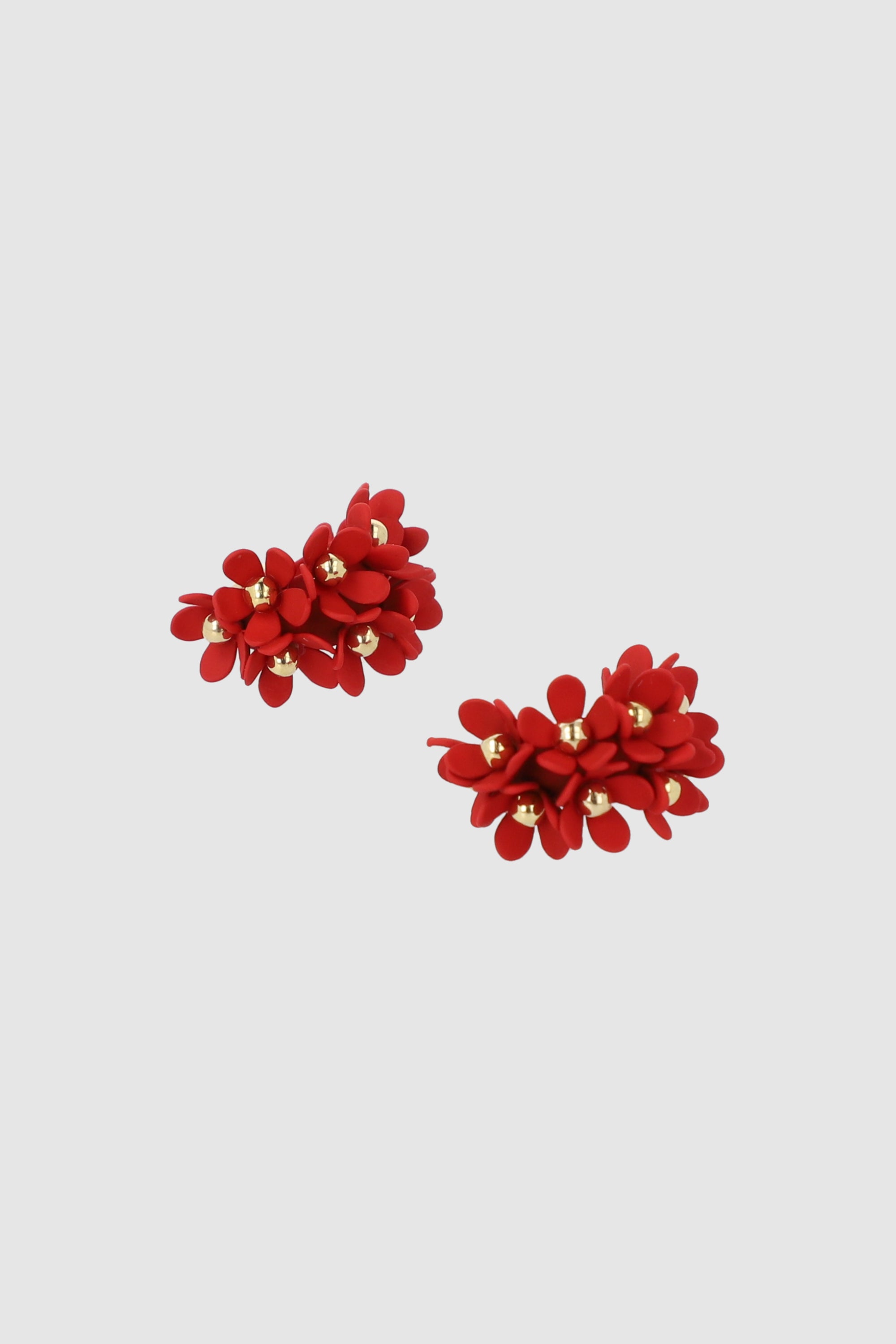Multi Color Flowers Sranged RED