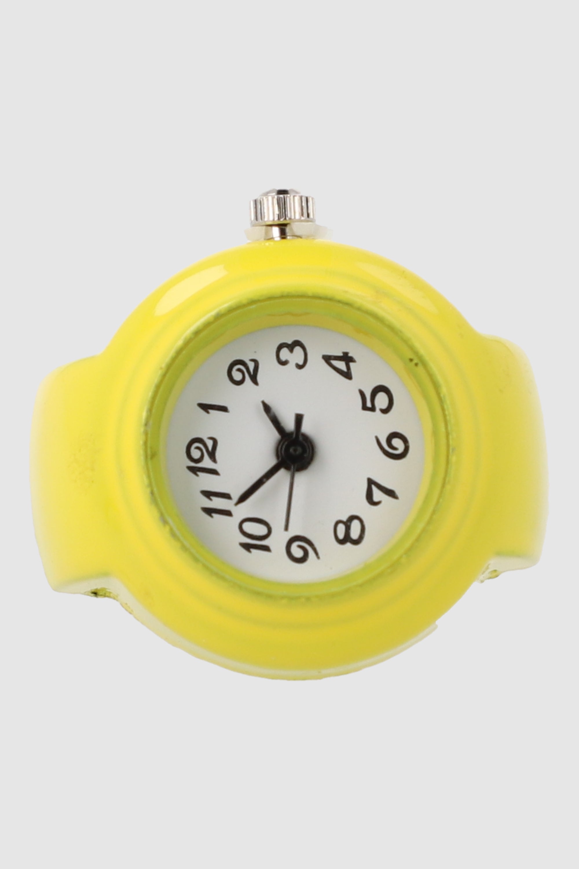 Anillo reloj monocromatico AMARILLO