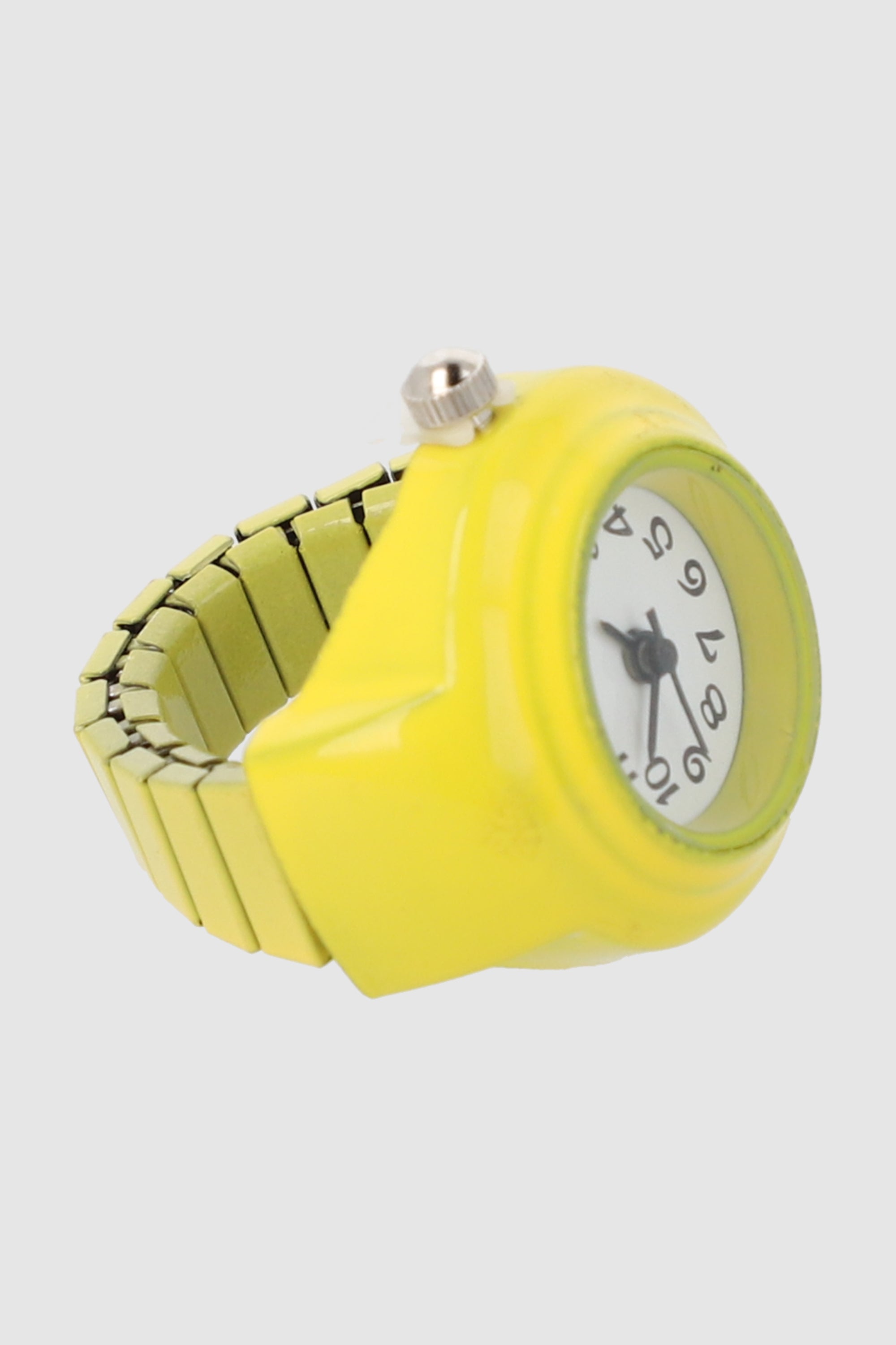 Anillo reloj monocromatico AMARILLO