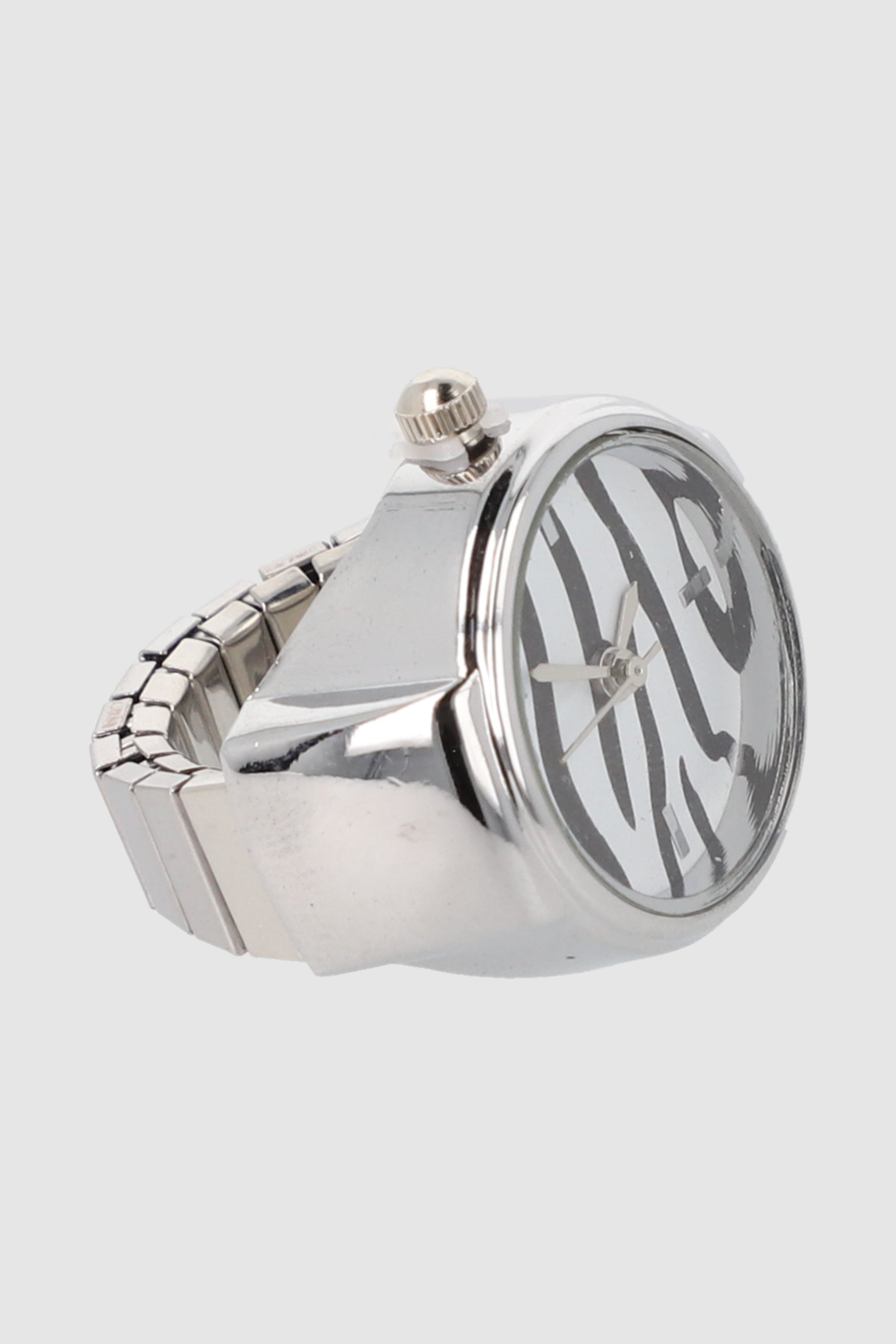 Cebra watch ring SILVER