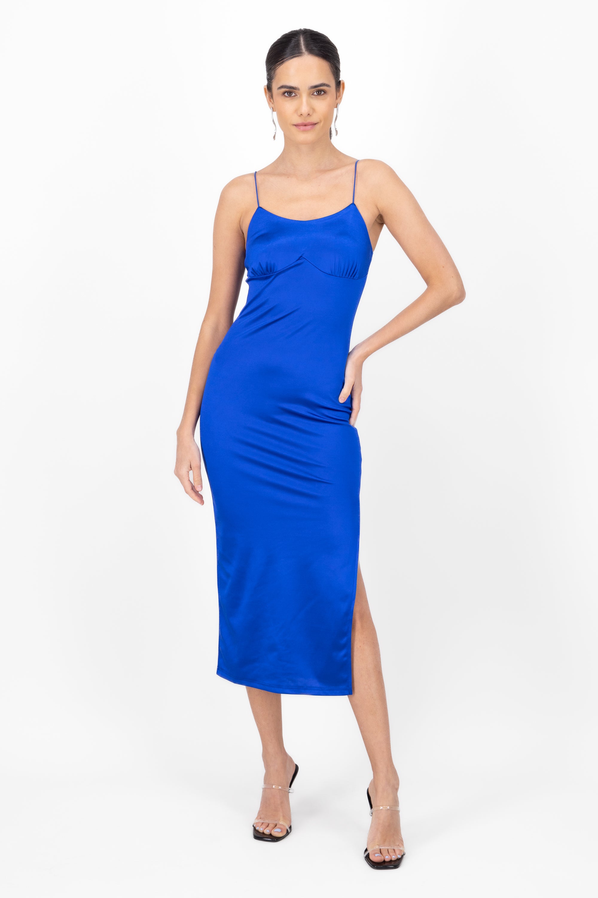 Bodycon Midi dress Electric blue