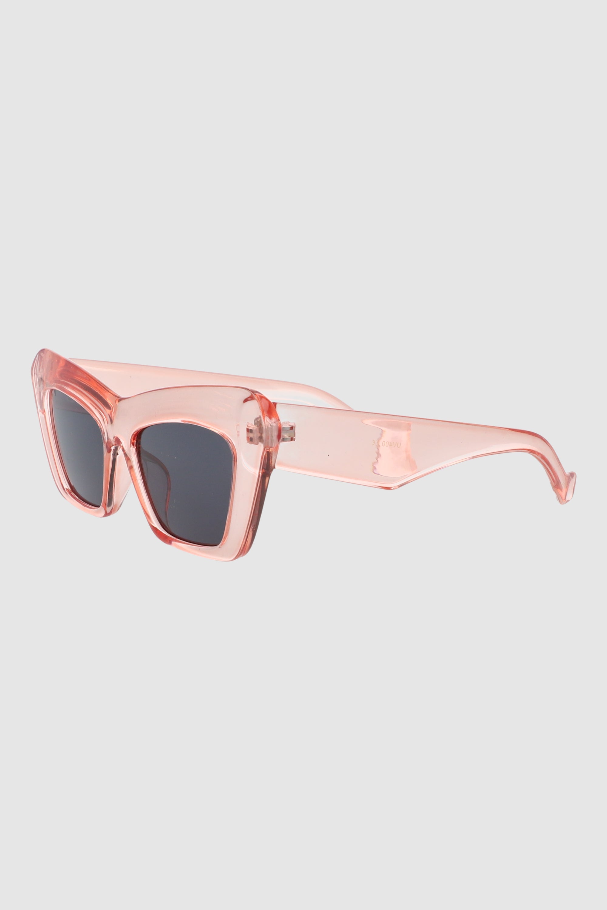 Cateye oversize lenses Blush