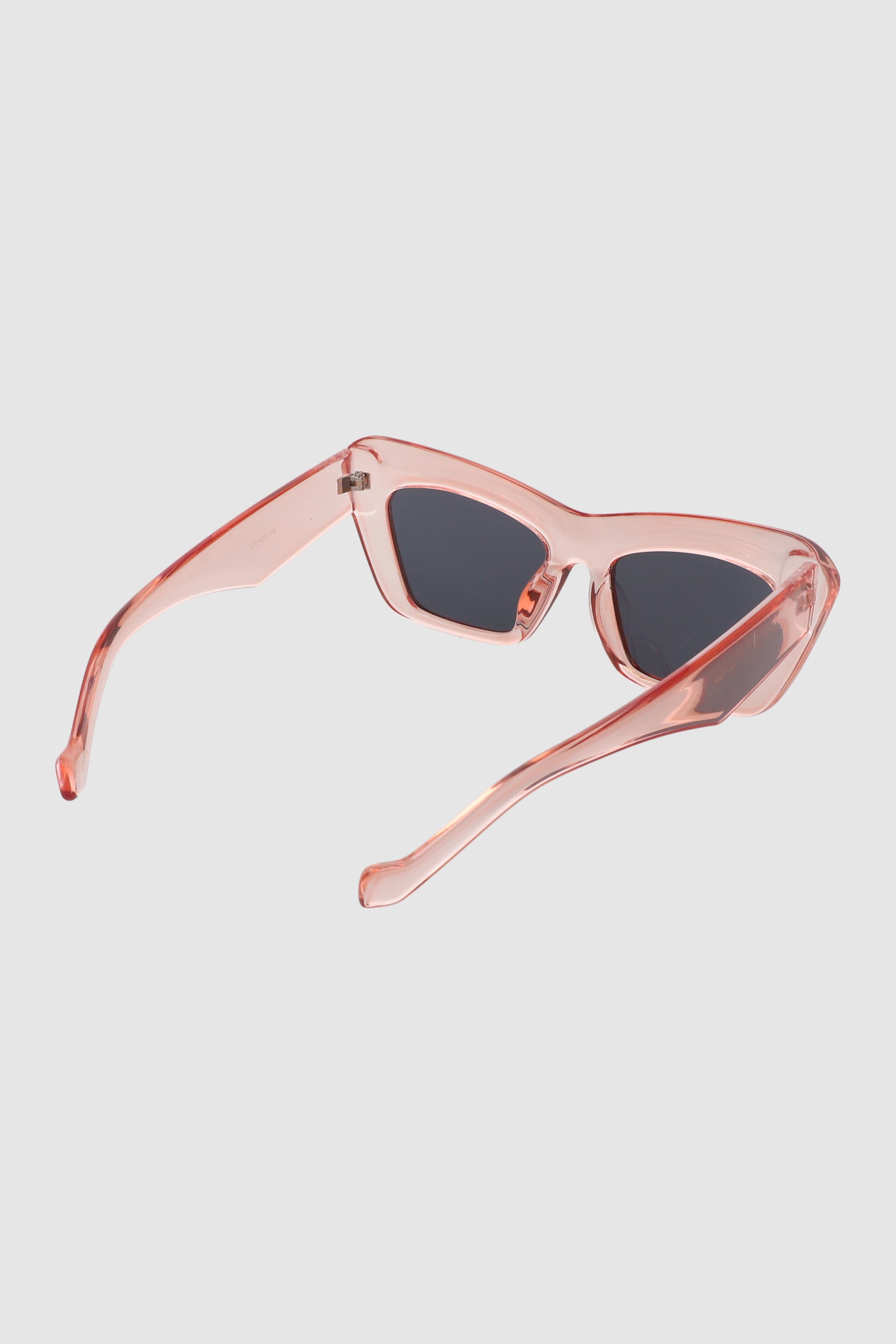 Cateye oversize lenses Blush