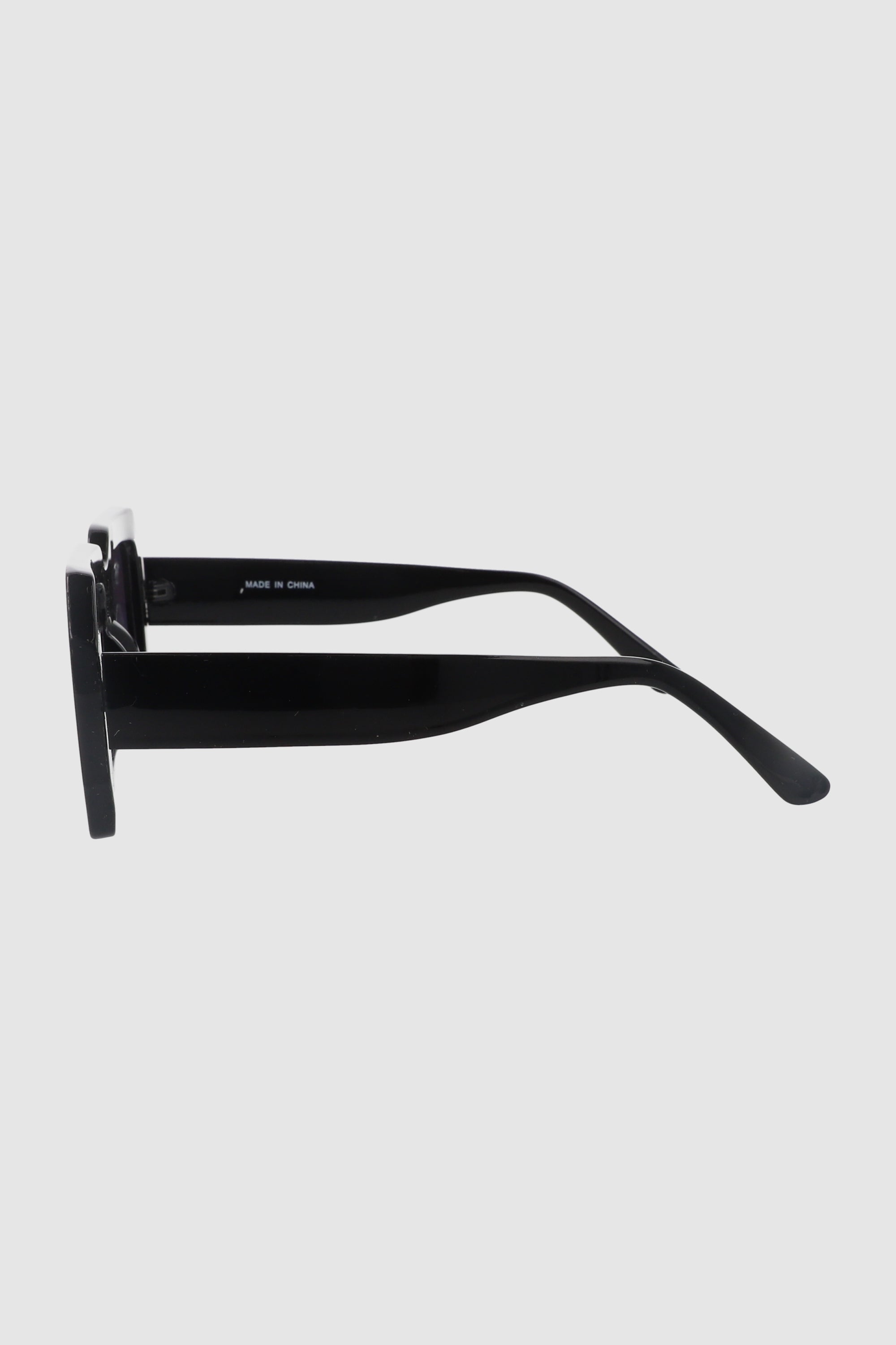 Rectangulo Lenses Wine edges BLACK