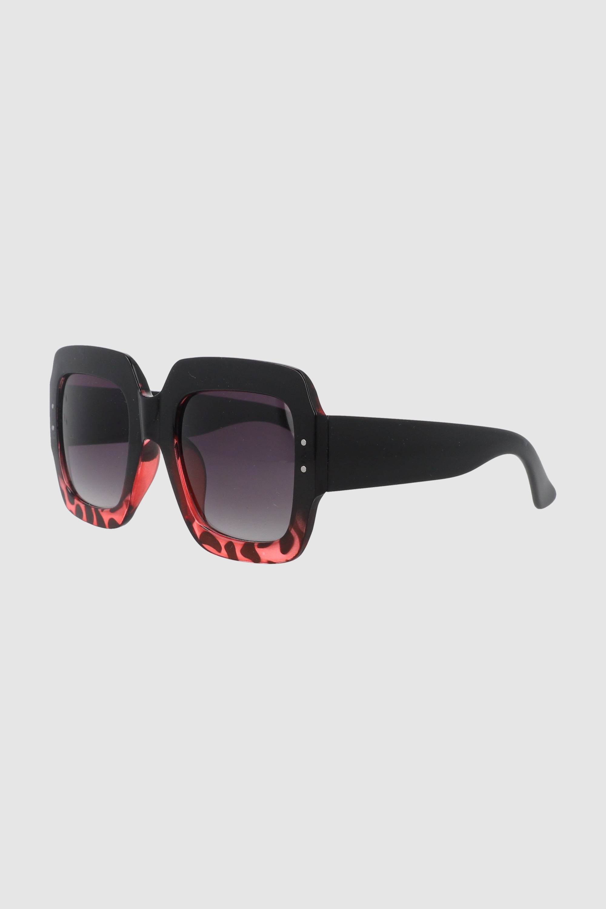 OVERSIZE CONTRAST LENTS BLACK