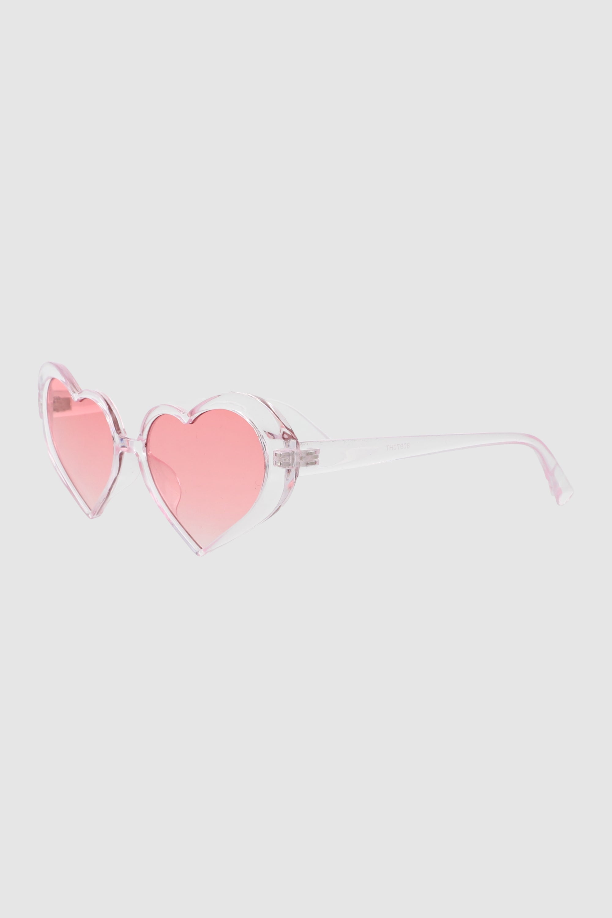 Lentes Corazon Alargado TRANSPARENTE