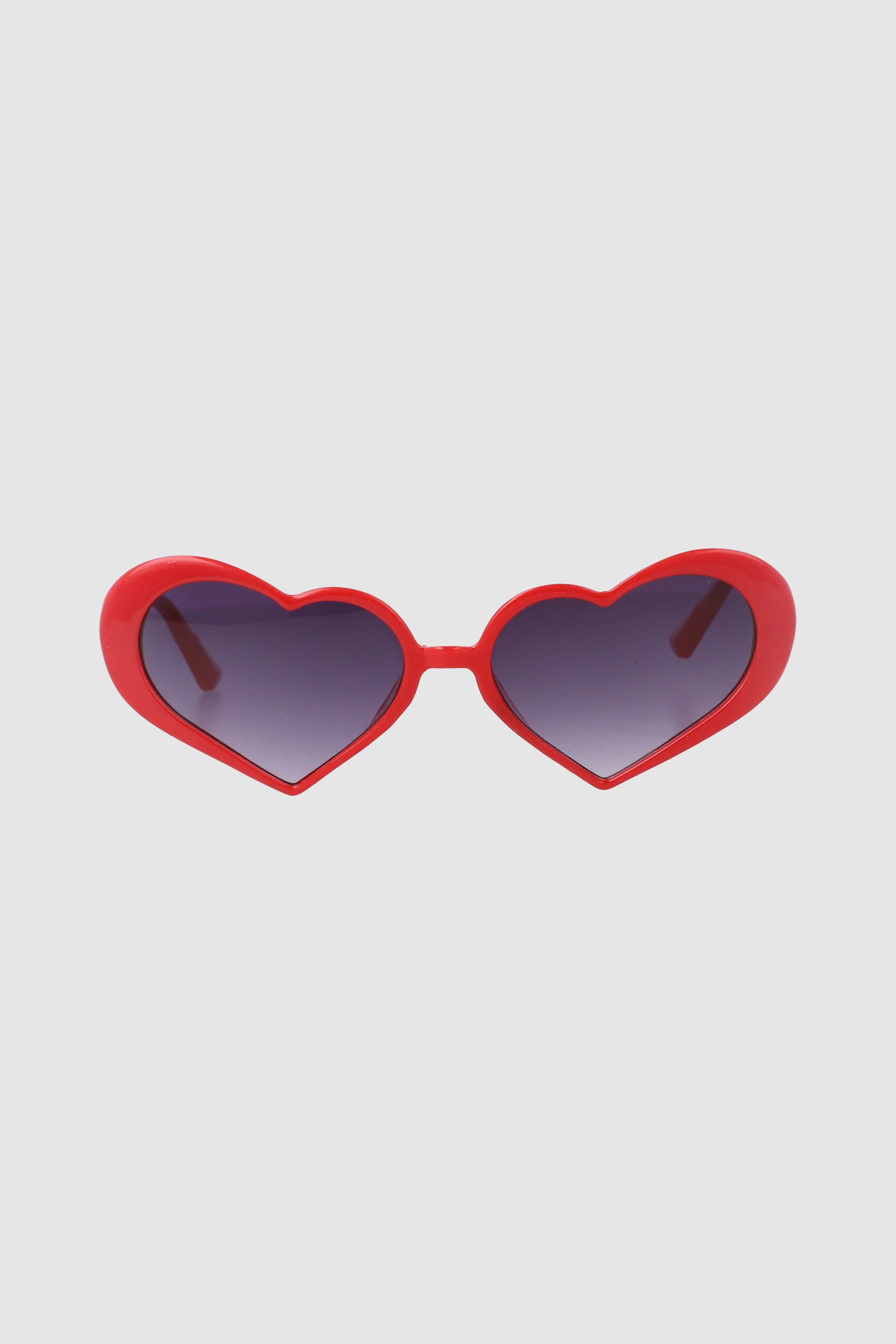 Lentes Corazon Alargado ROJO