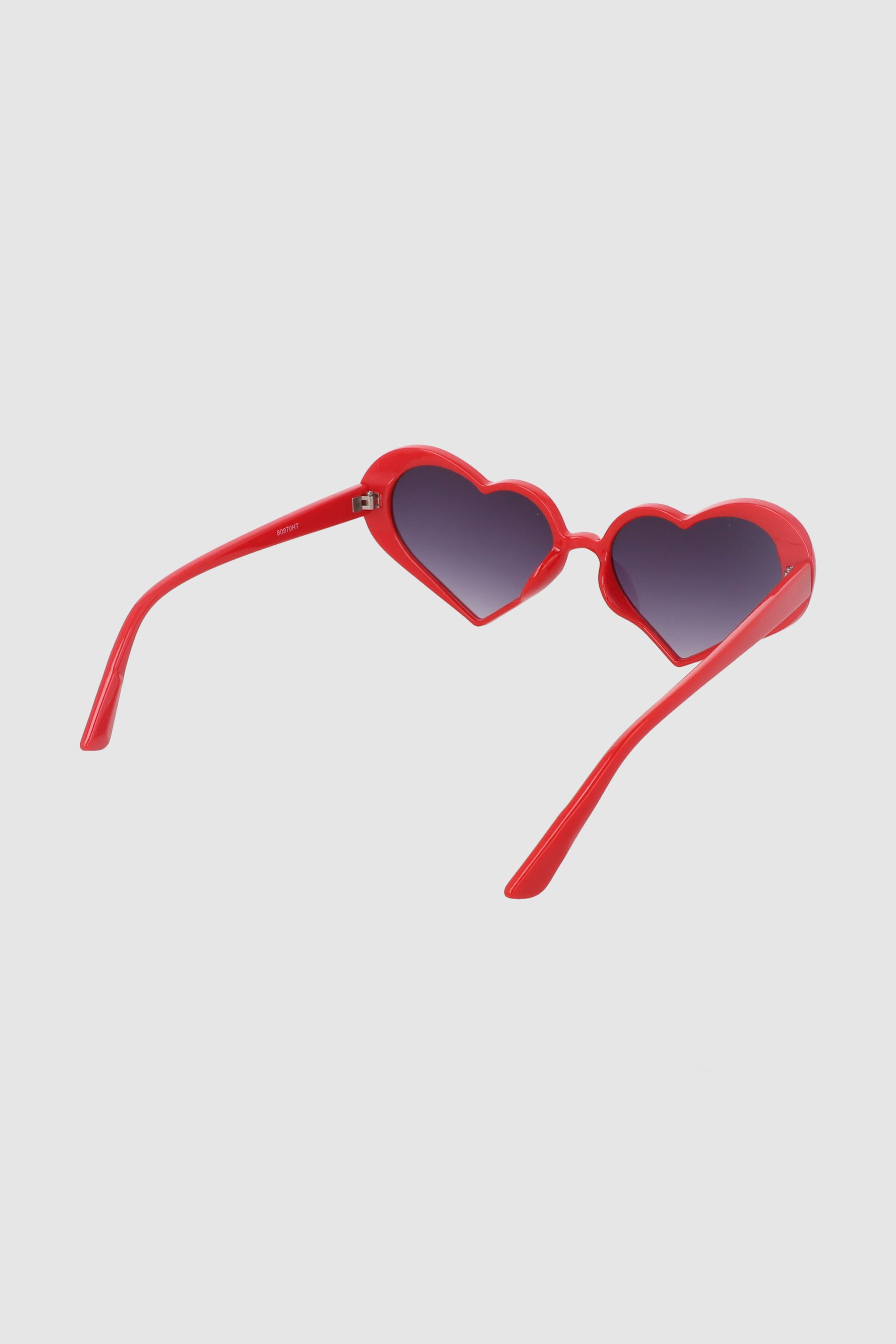 Lentes Corazon Alargado ROJO