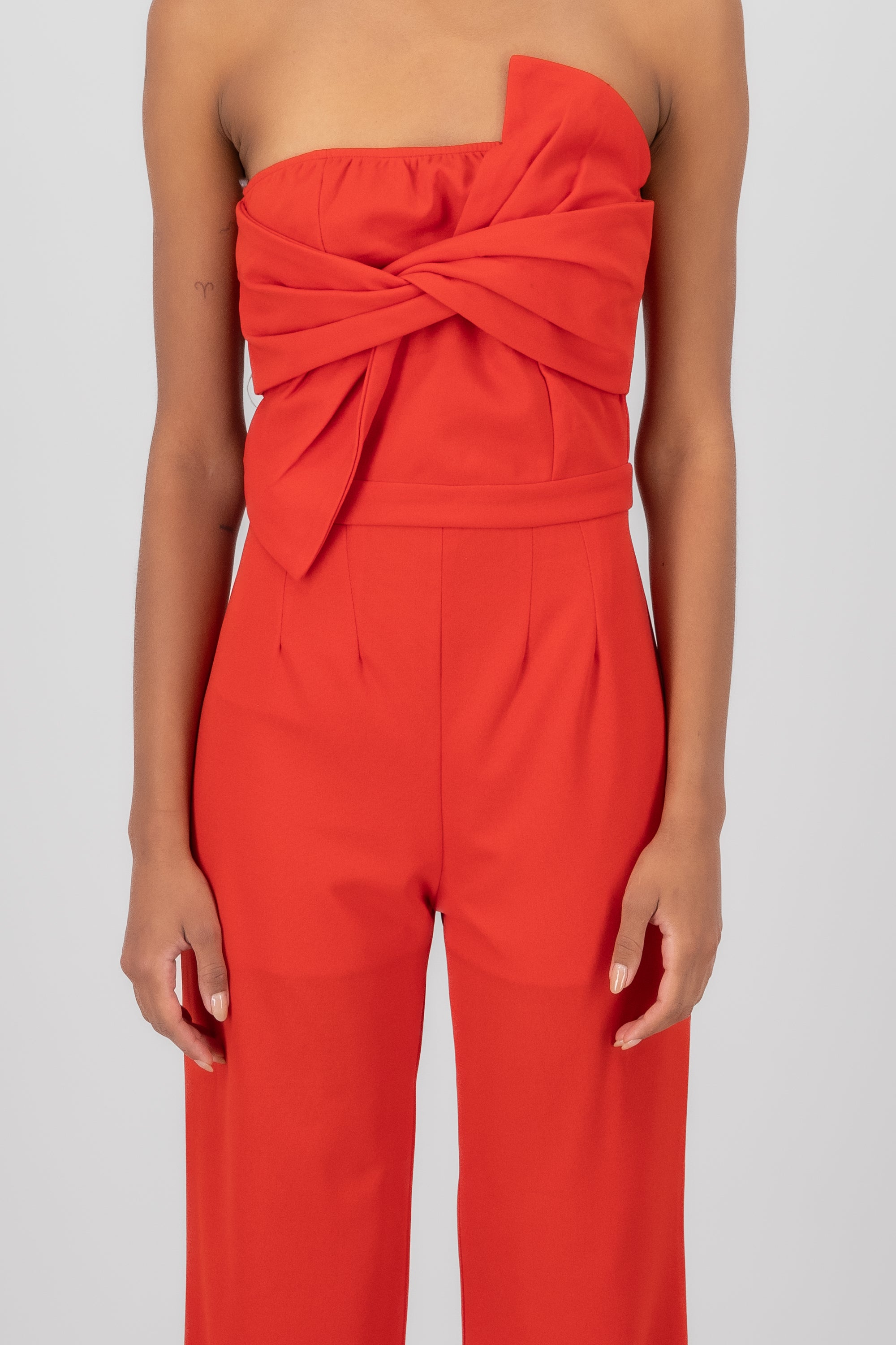 Jumpit Strapless Moño Top Hypsters RED