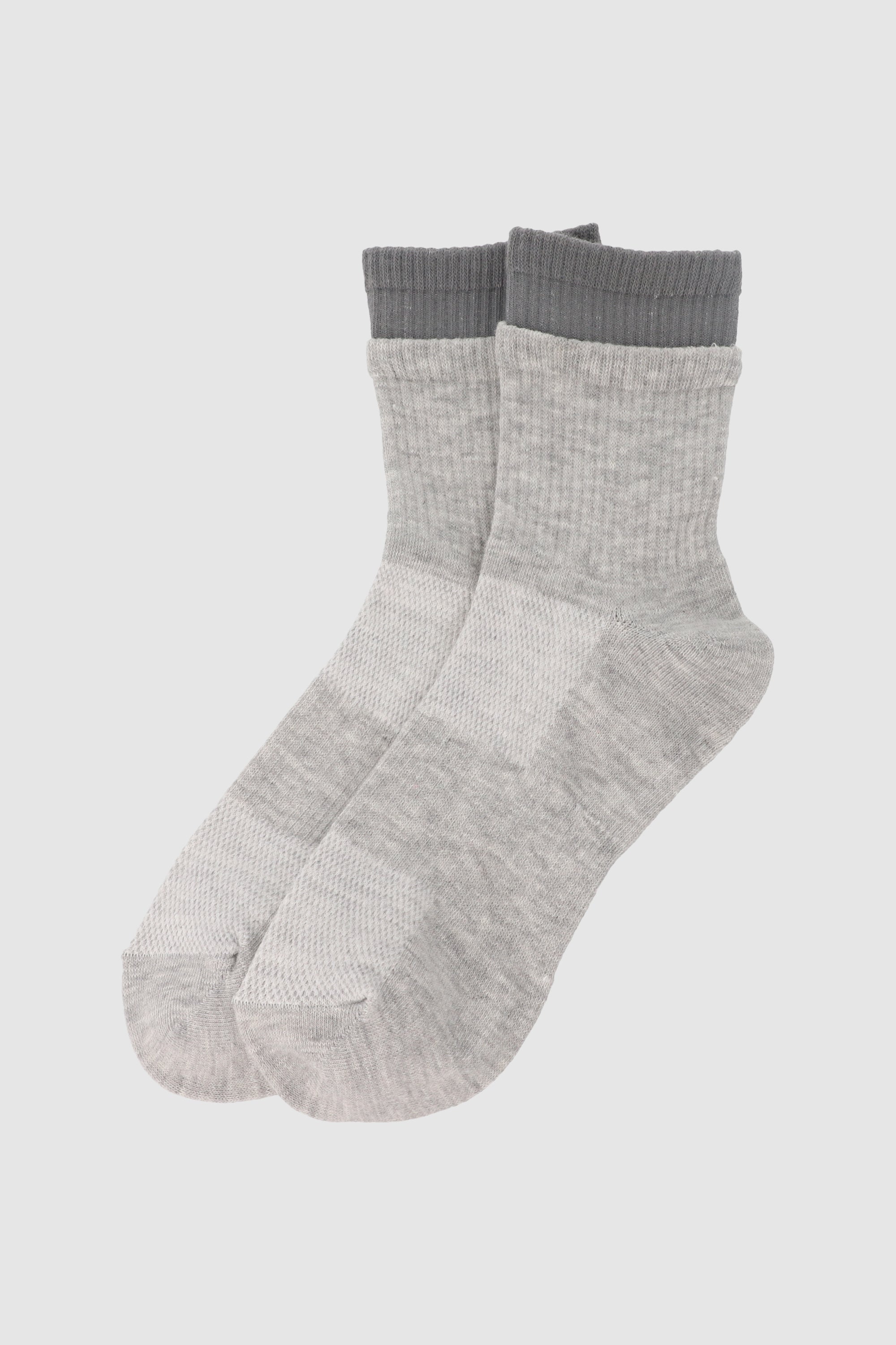 Double cactine sock Gray Combo