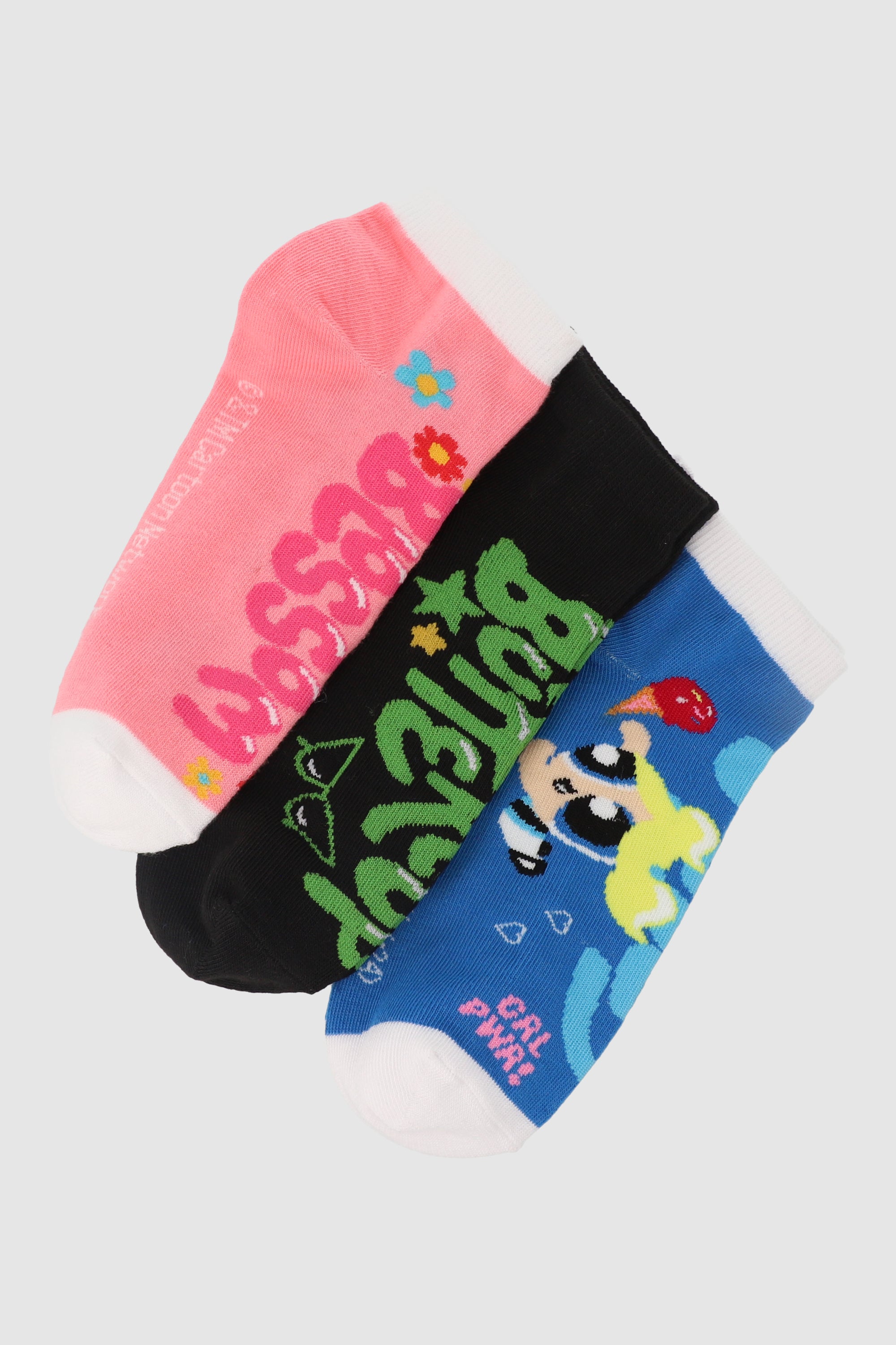 HELLO KITTY SOCKLES SET Rosa Combo