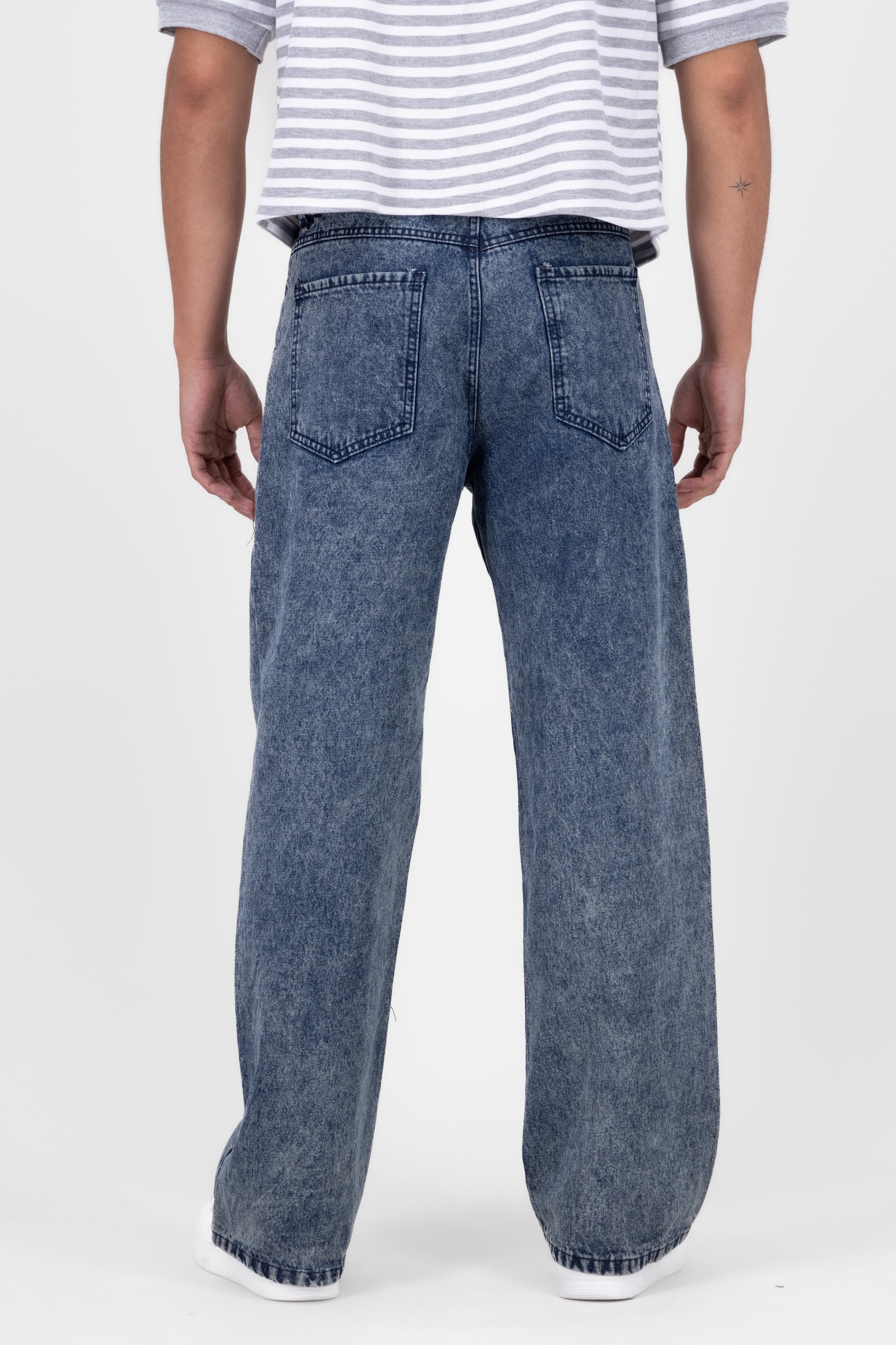 WIDE basic jeans INDIGO