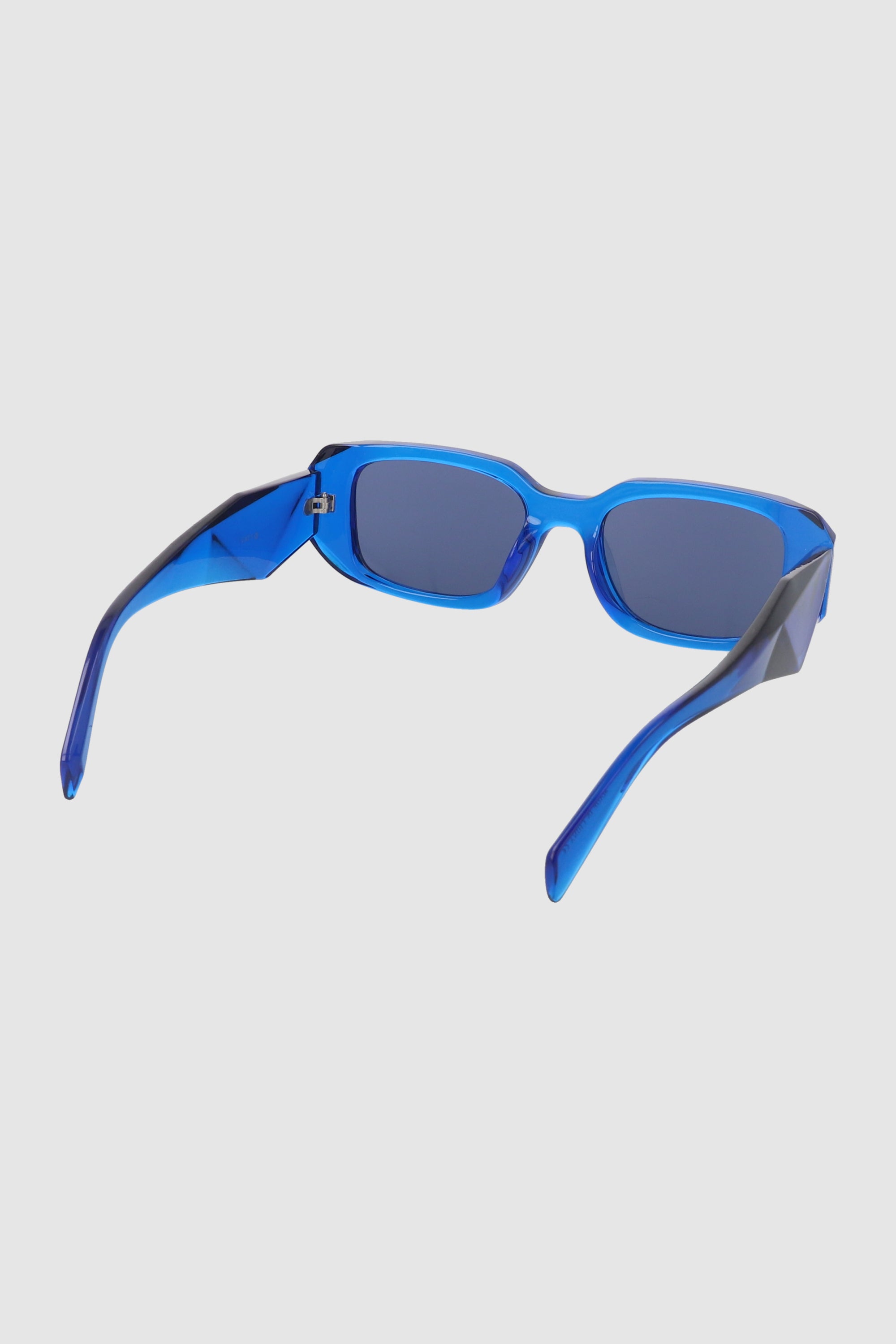 Geometric arm rectangle lenses BLUE