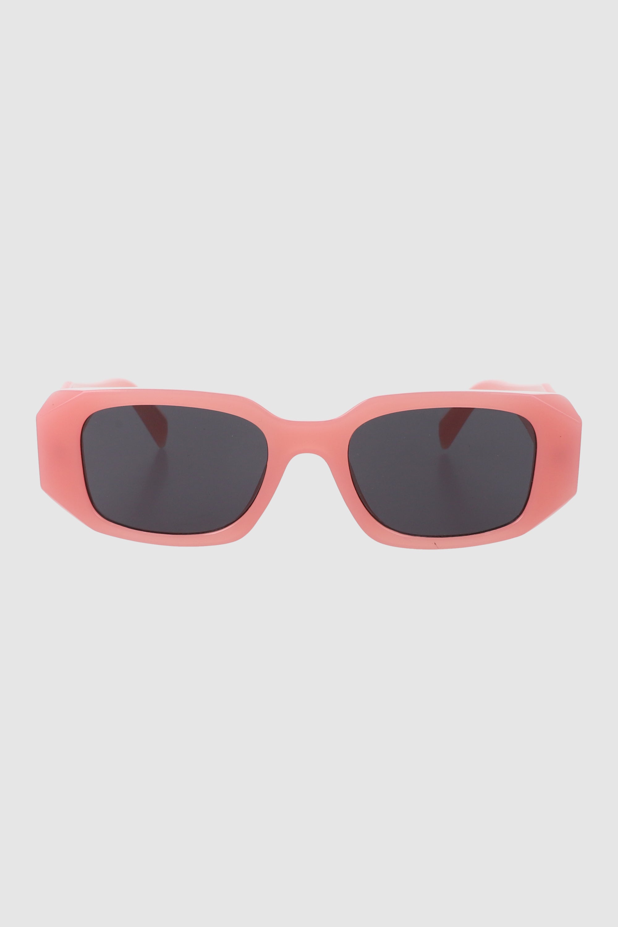 Geometric arm rectangle lenses PINK