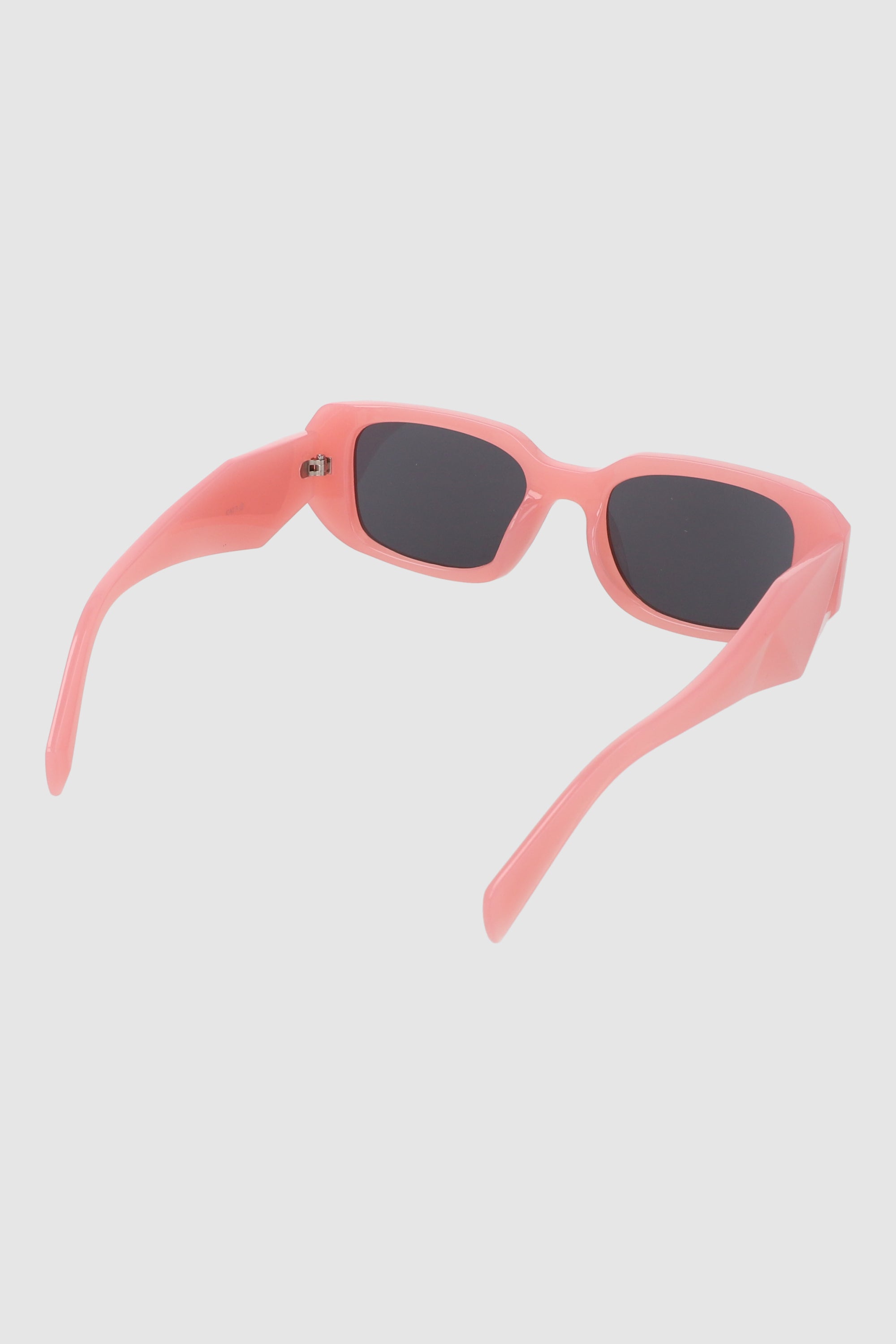 Geometric arm rectangle lenses PINK