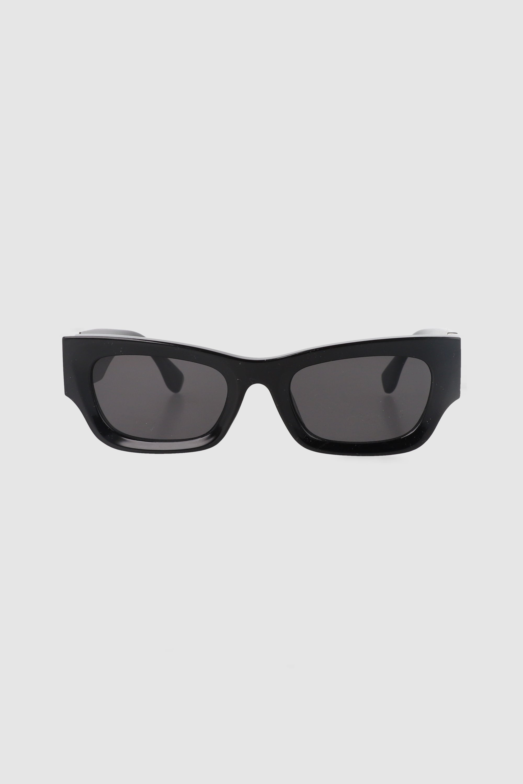 Rectangle lenses Metal Detail BLACK