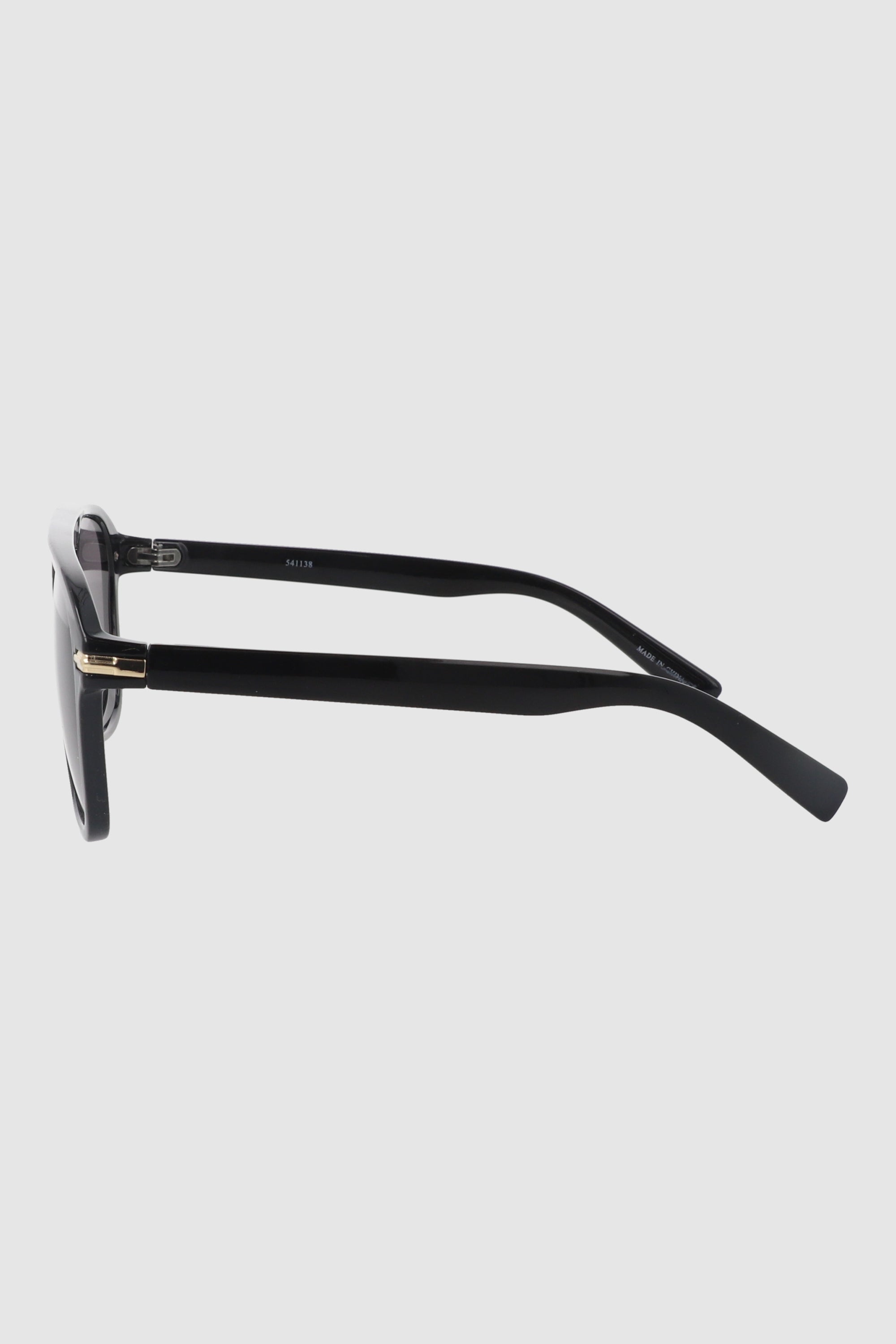 Pasta retro aviator lenses BLACK