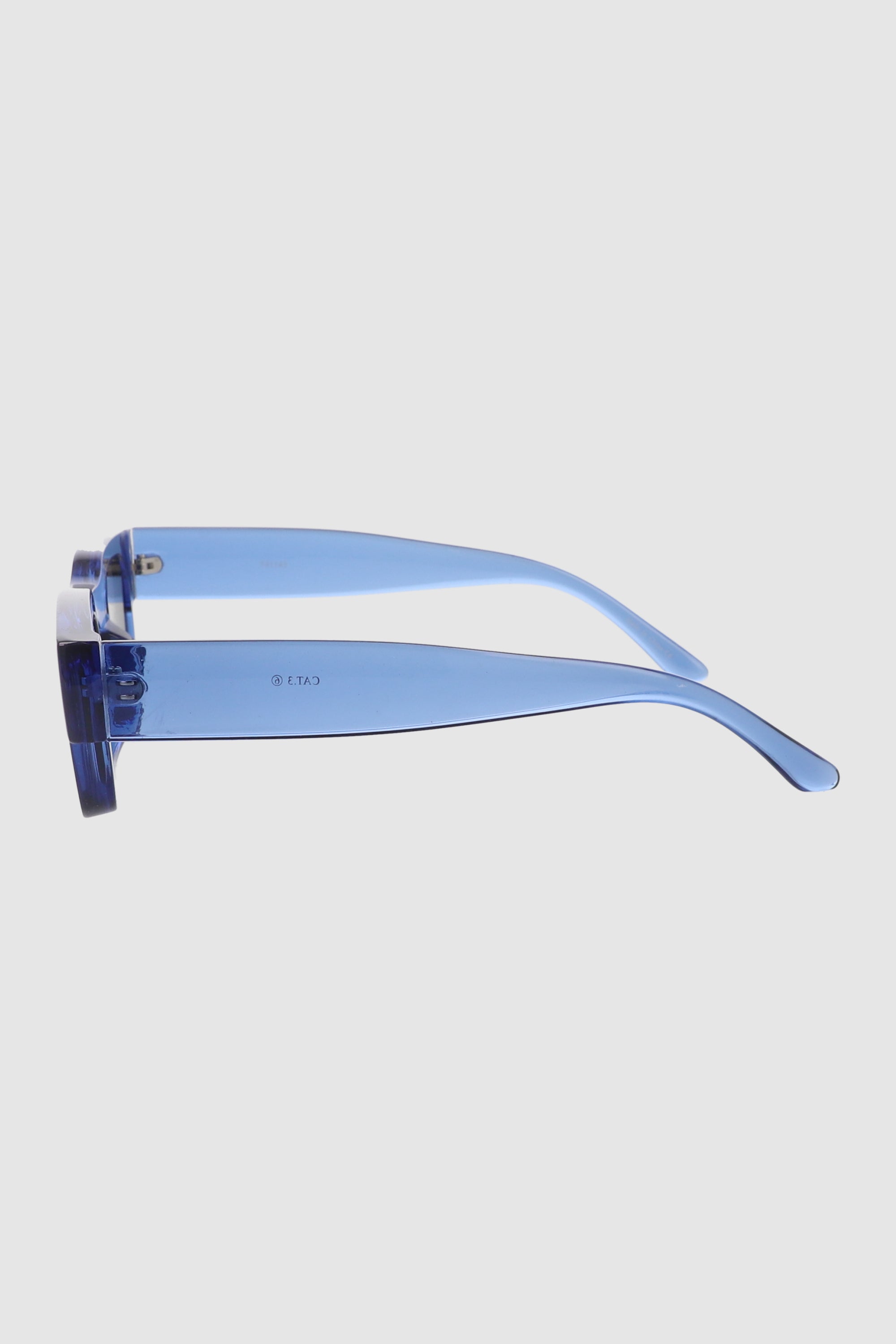 Mica Color Square Lenses BLUE