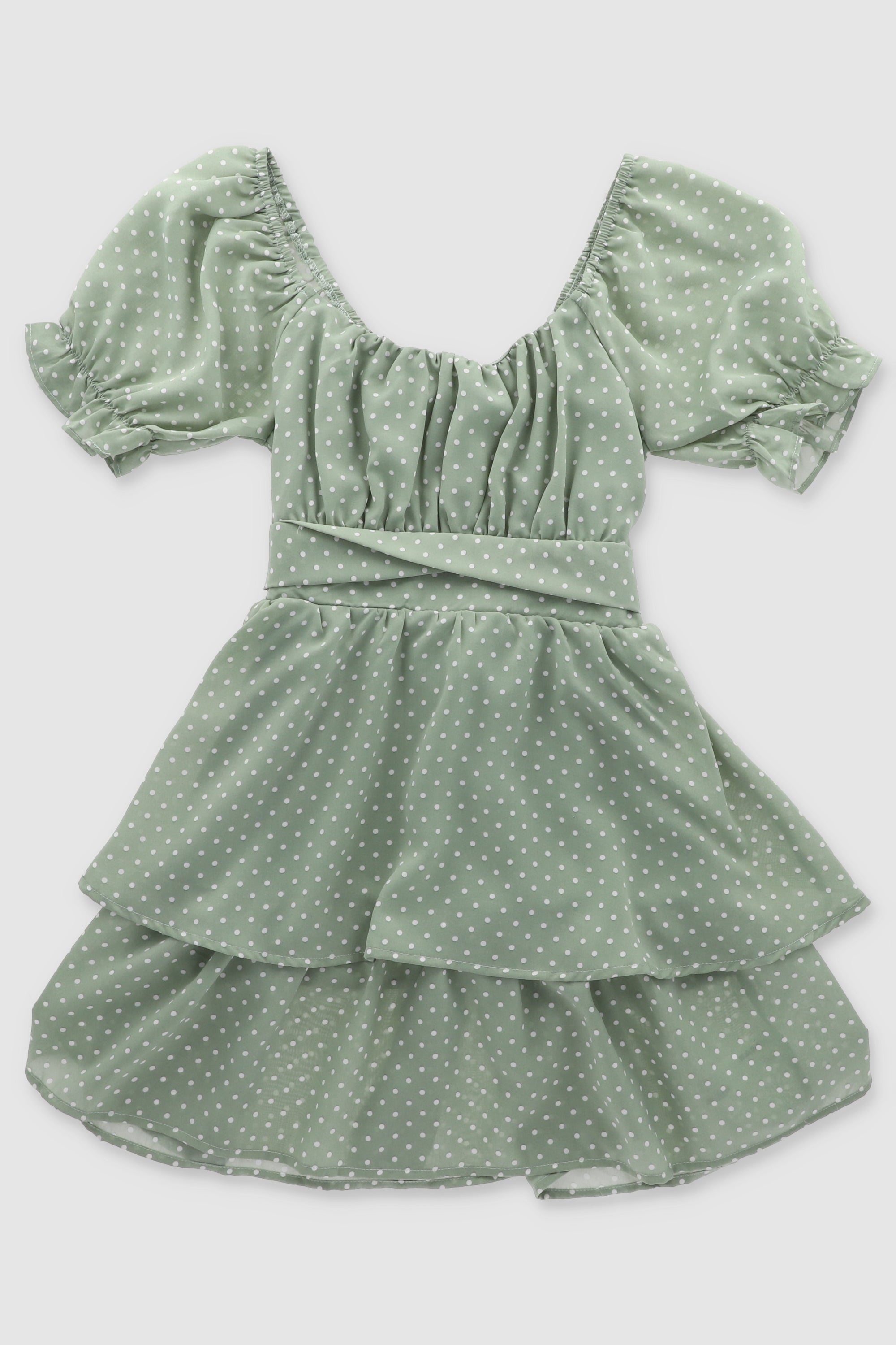 Vestido mini puntos SAGE