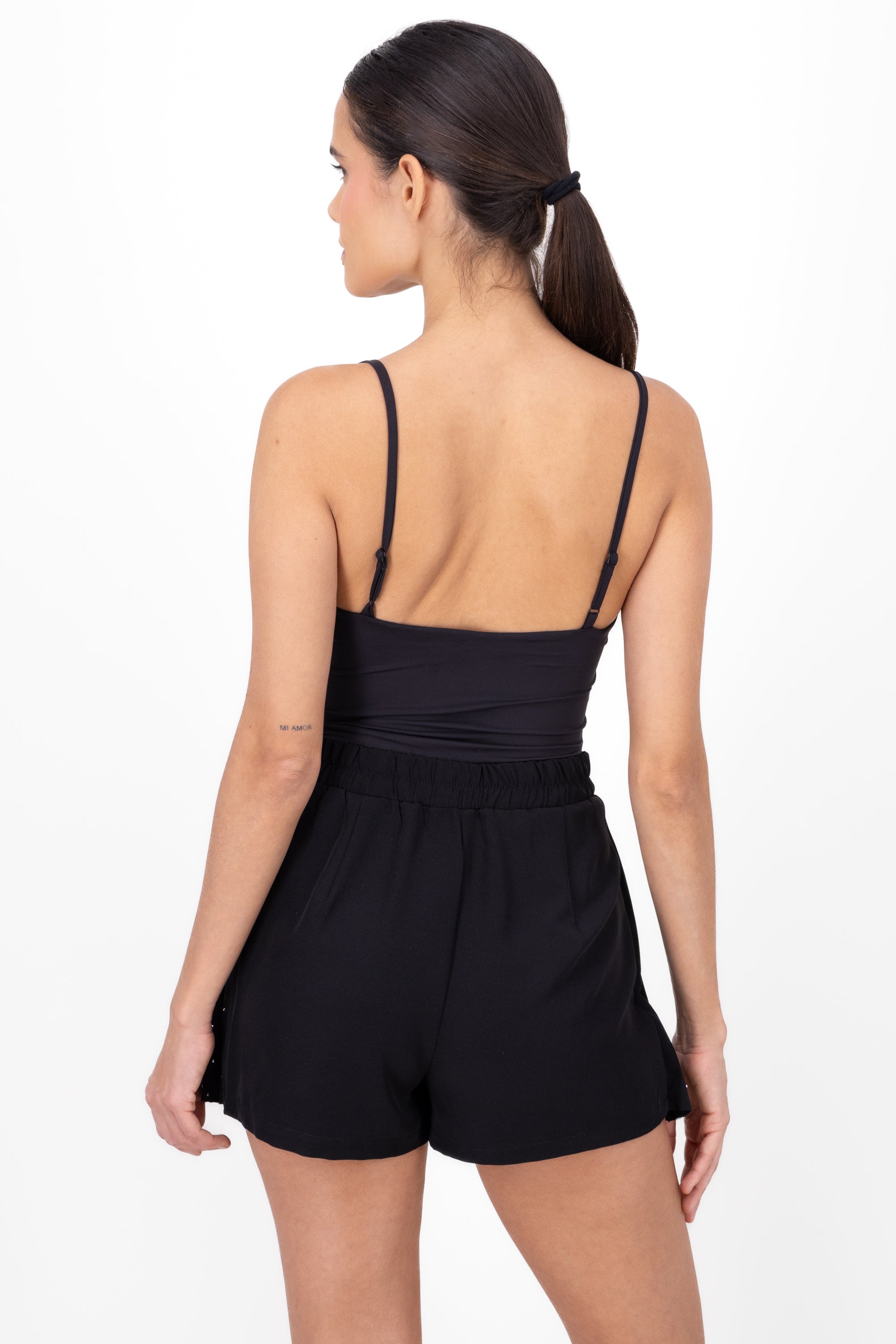 BODYSuit fools neckline BLACK