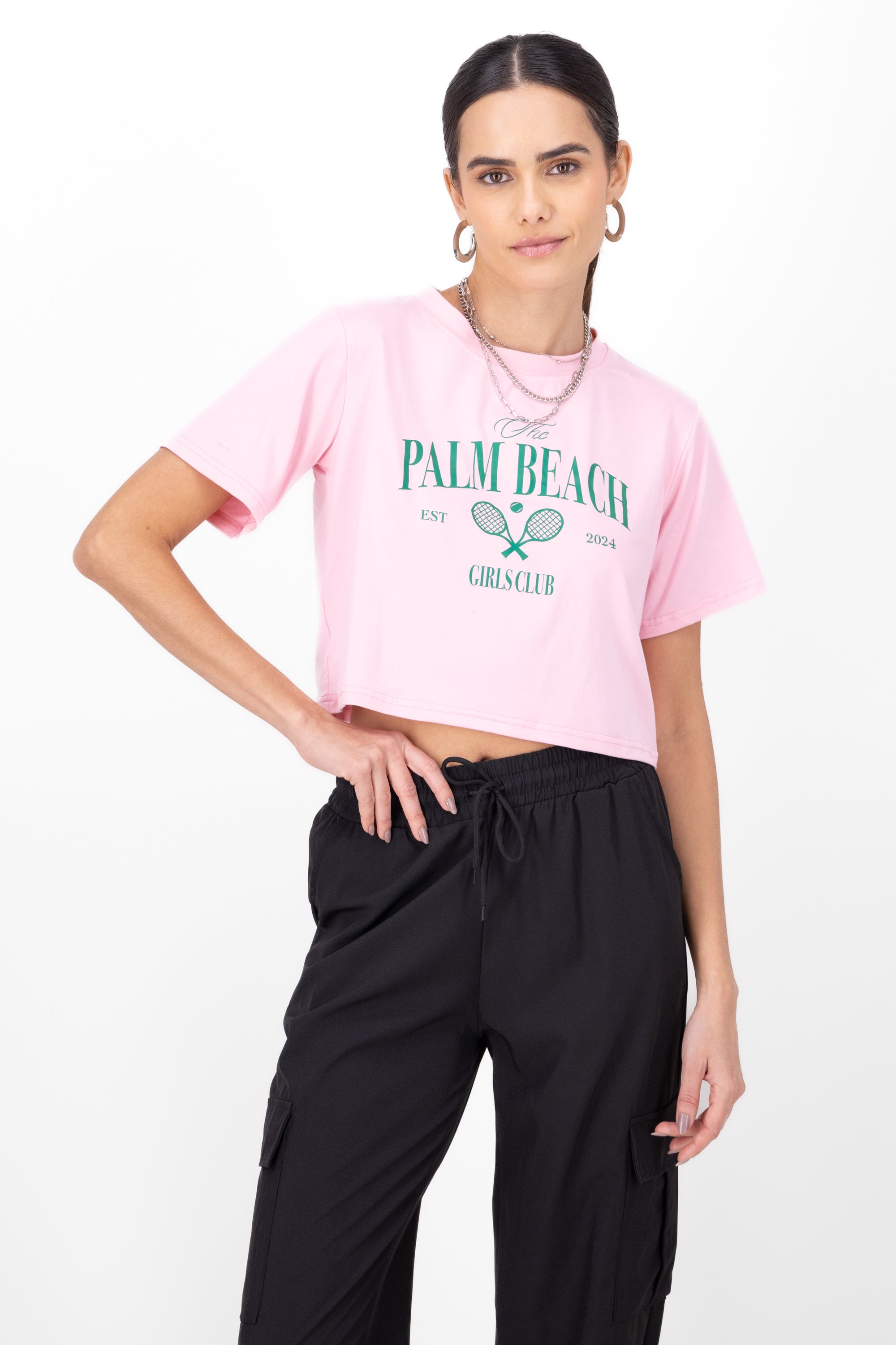 Palm Beach shirt Rosa Combo