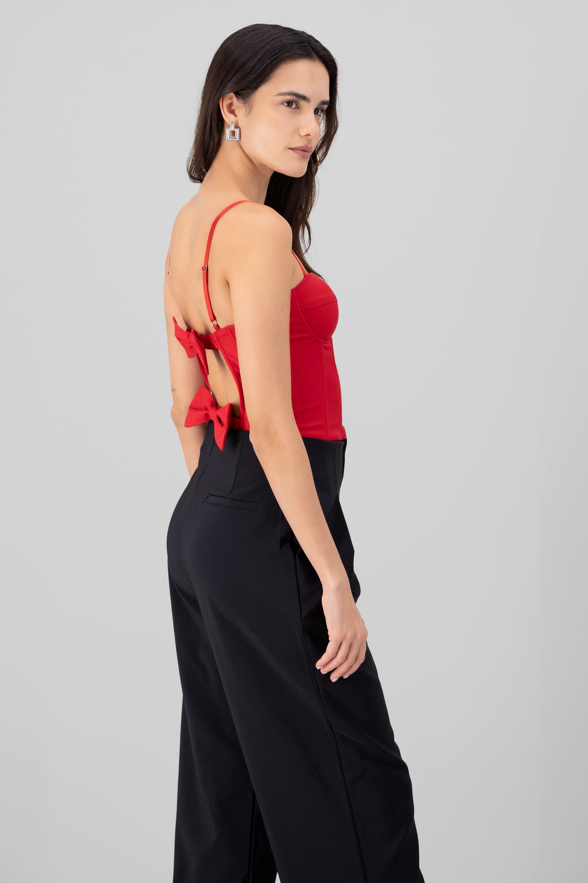 Mushroom corset RED