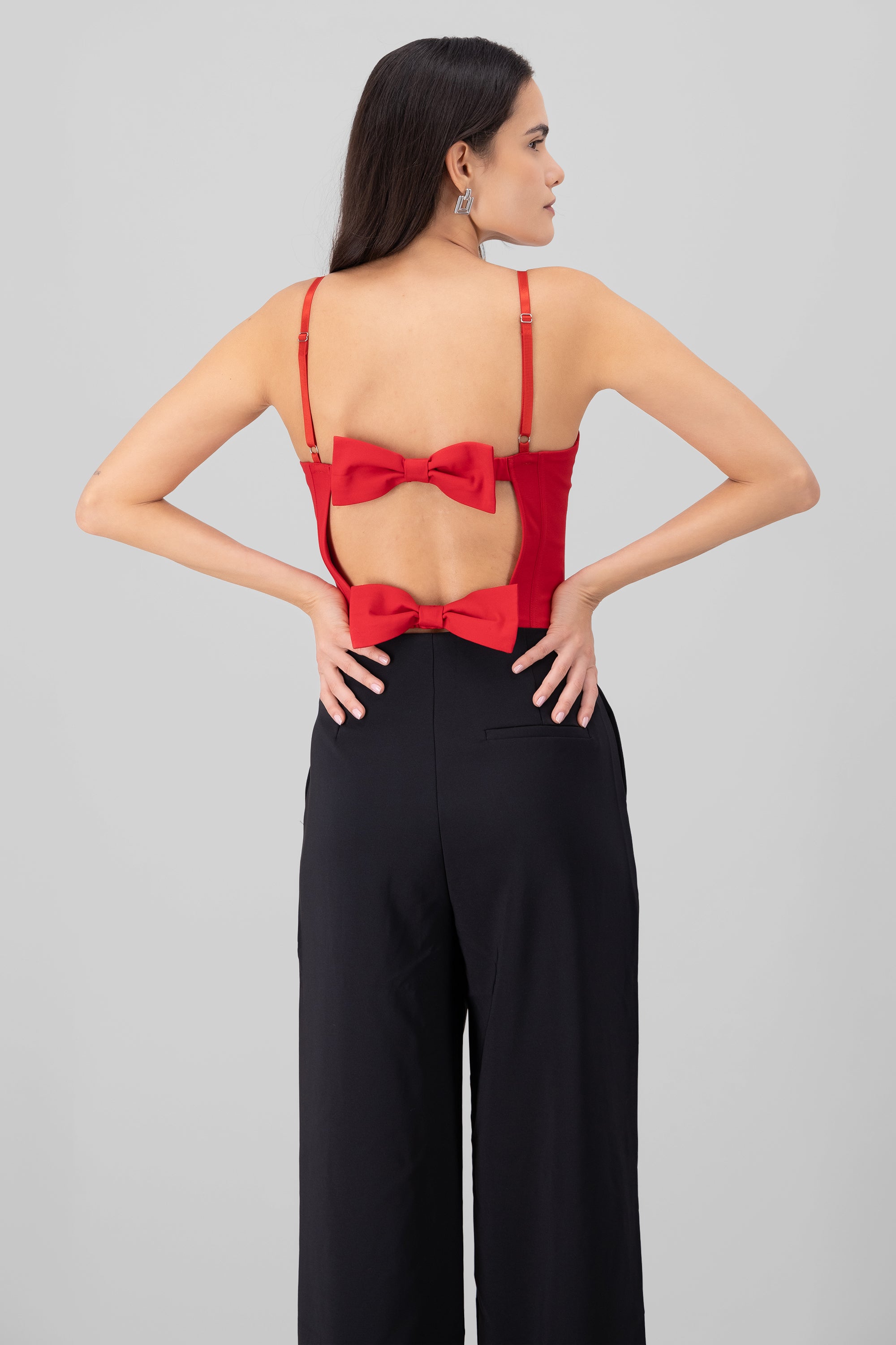 Mushroom corset RED
