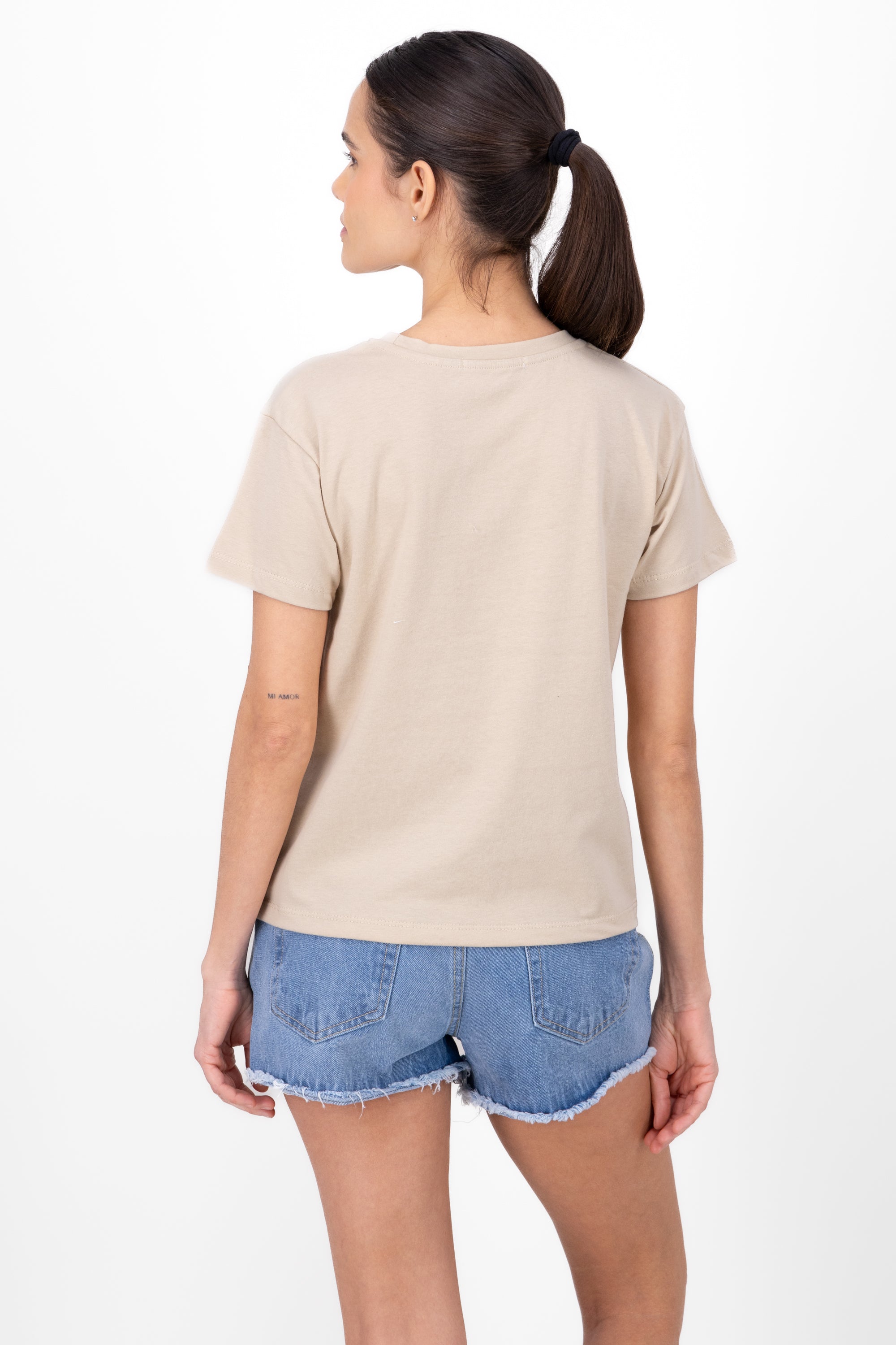 NYC shirt relief BEIGE