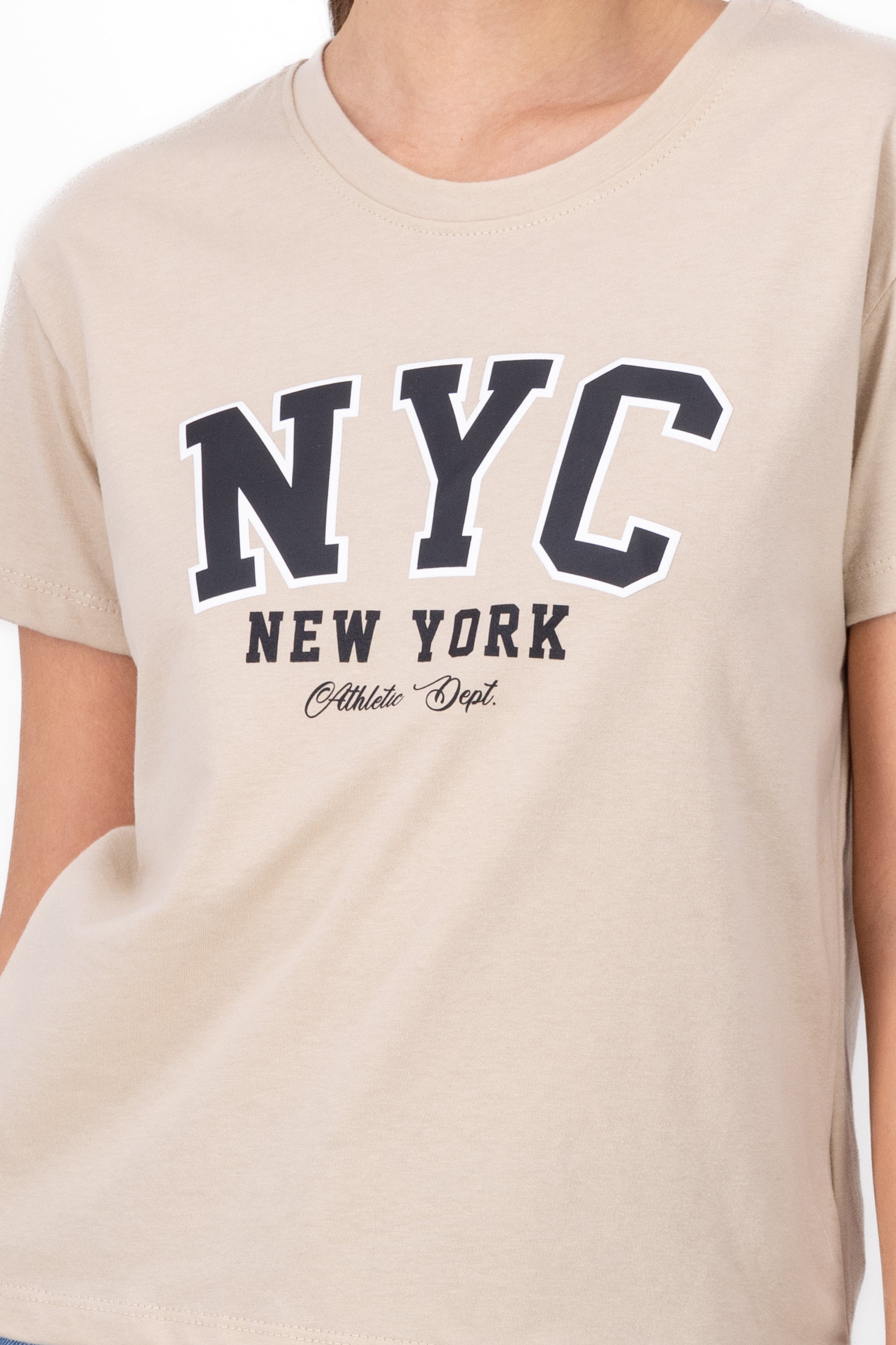 NYC shirt relief BEIGE