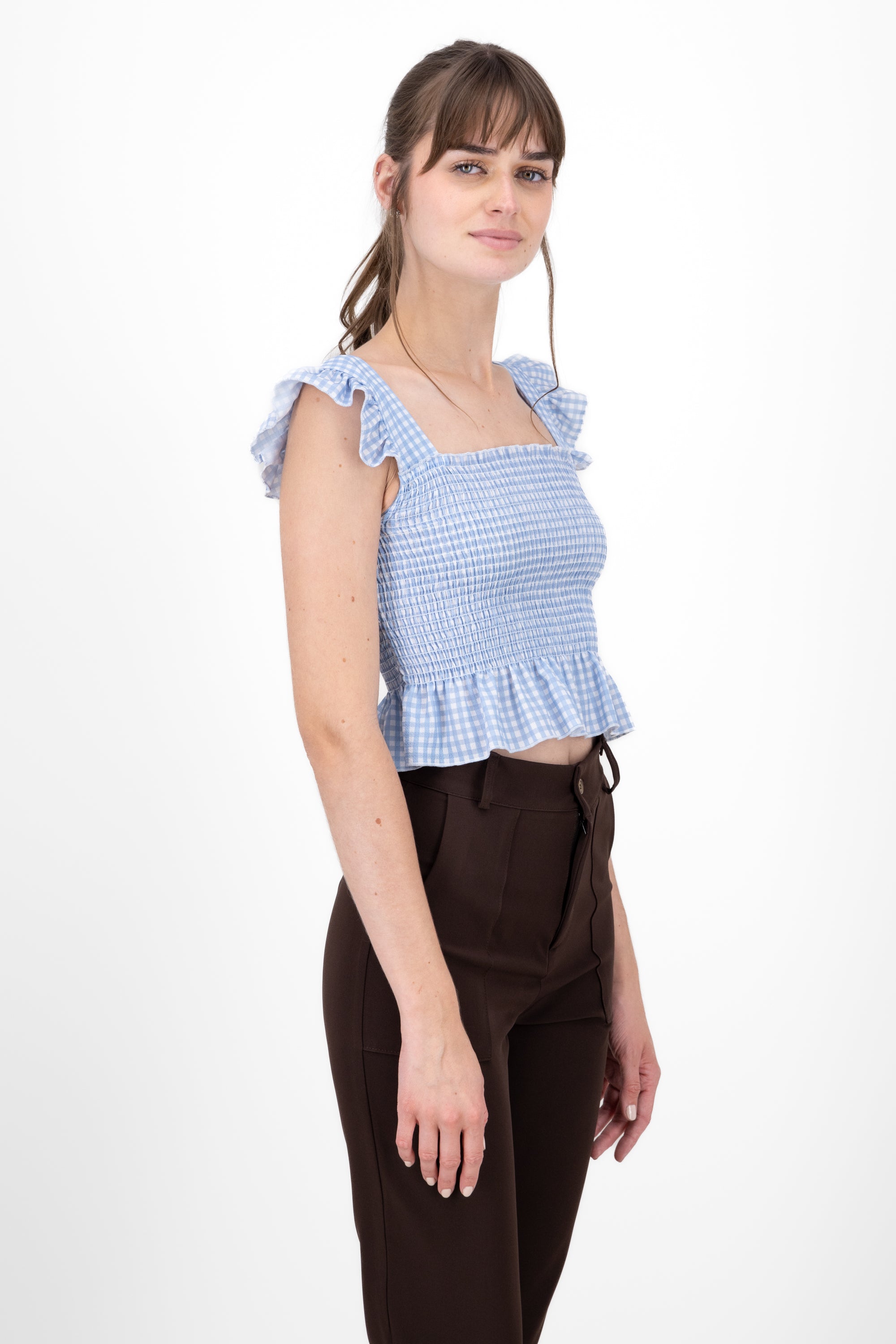 Blouse wave braces Combo blue