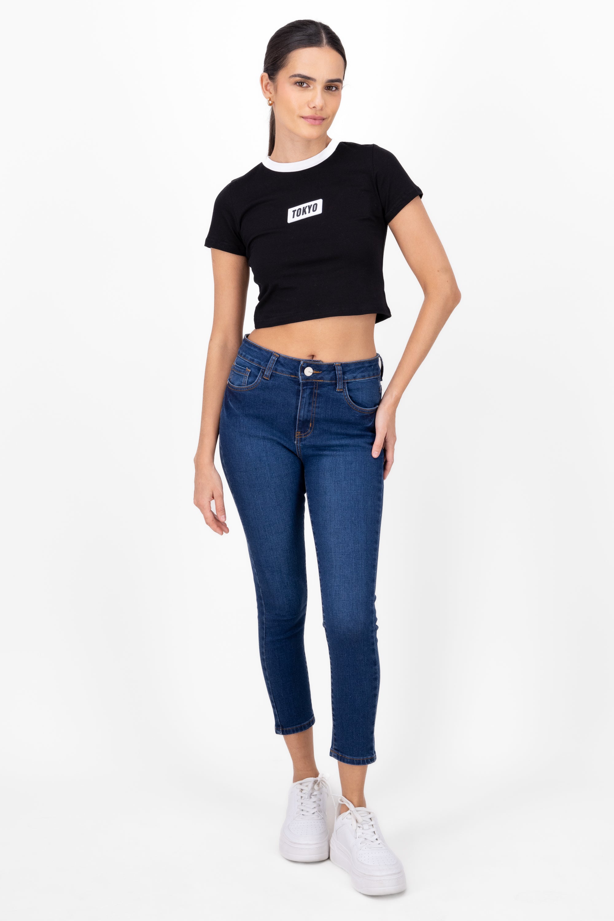 Basic skinny jeans Stone