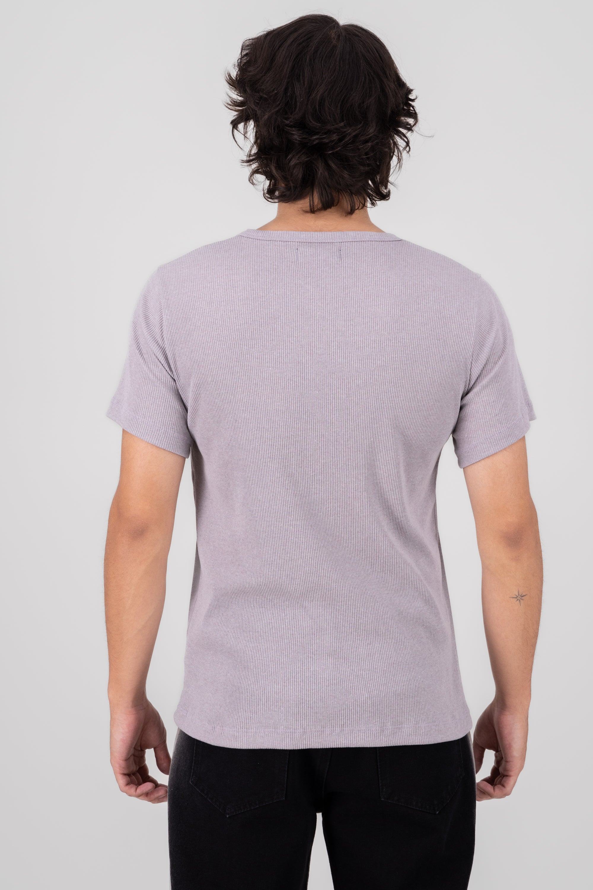 Playera Básica Manga Corta Recover GRIS