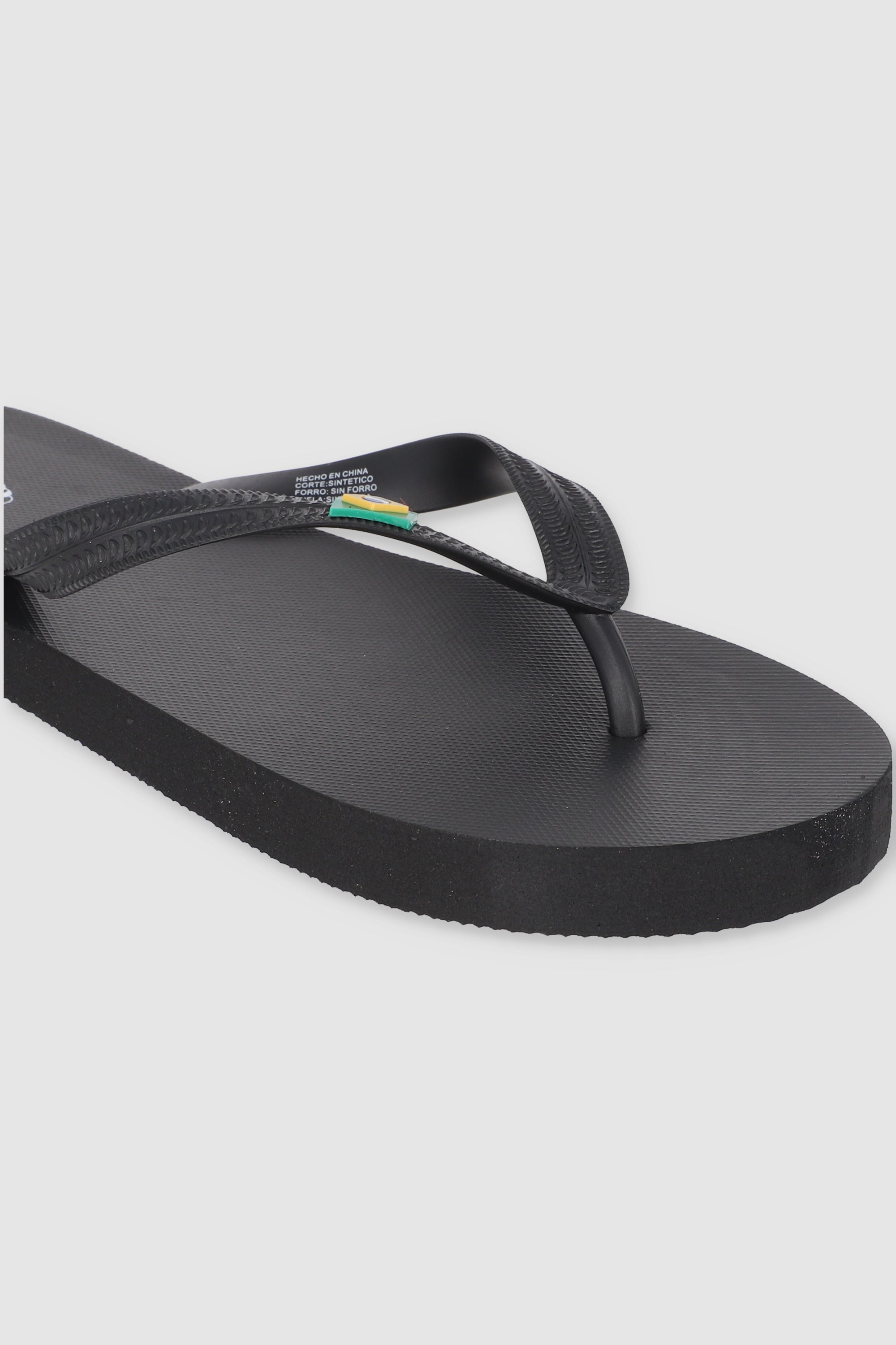 FLIP FLOP BANDERA NEGRO