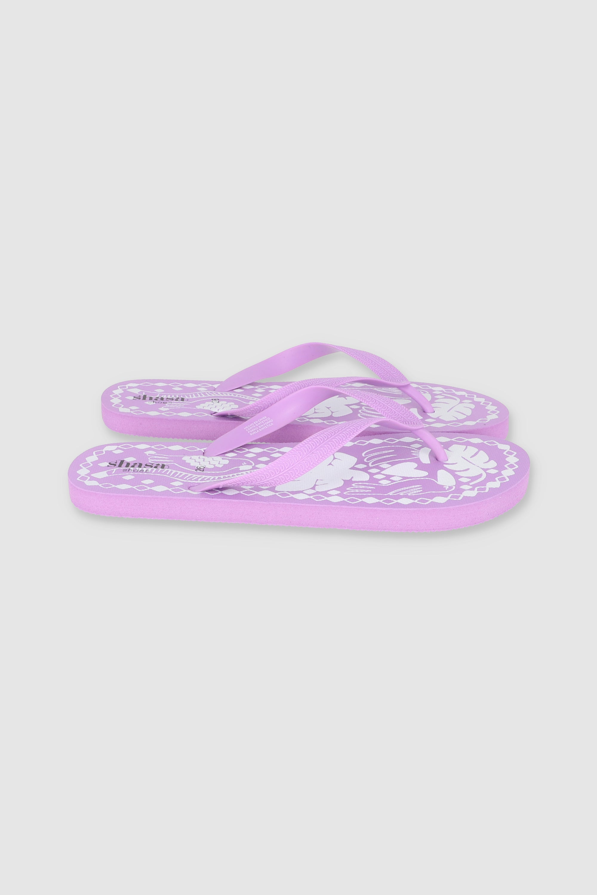 Flip Flop Print Tucan LILAC