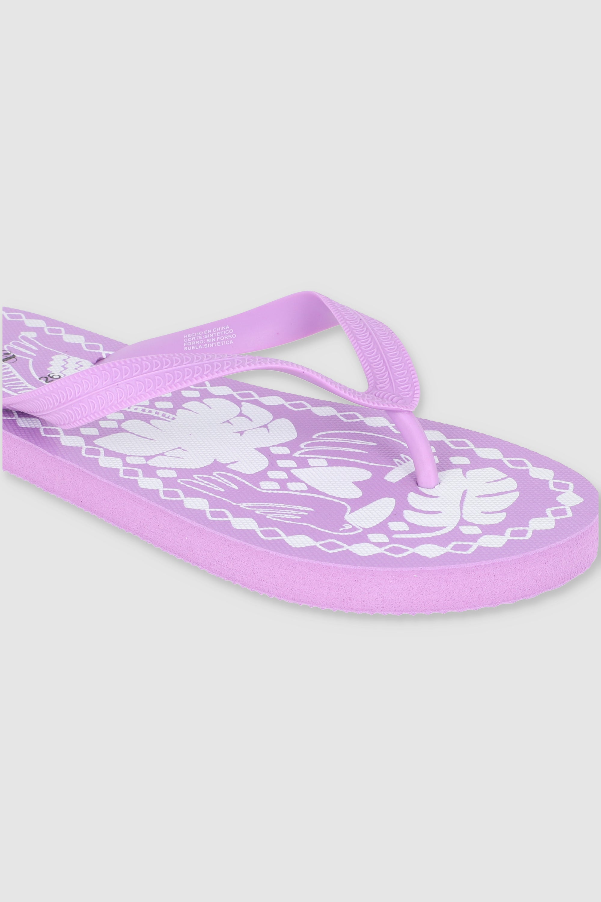 Flip Flop Print Tucan LILAC