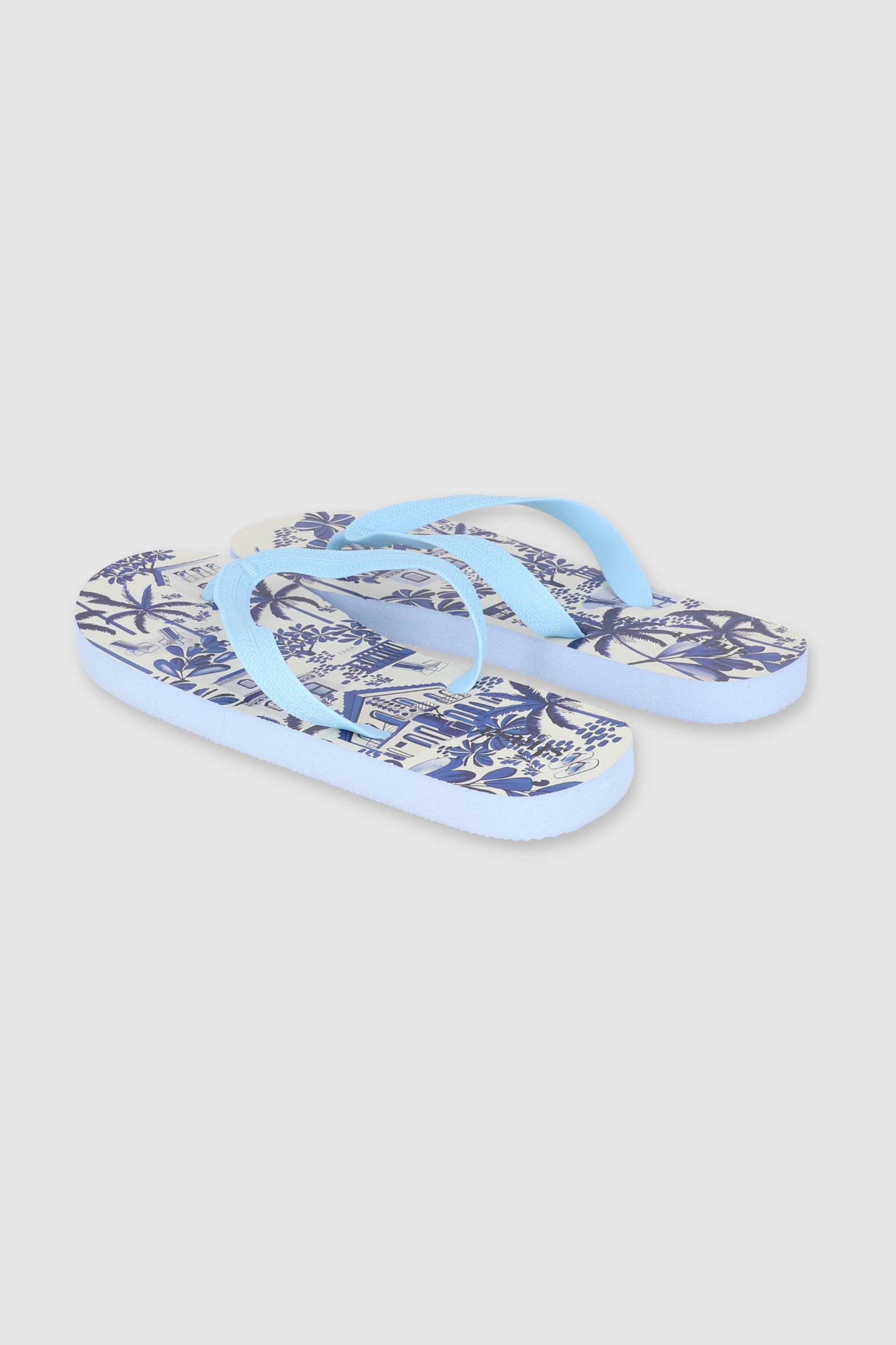 FLIP FLOP PRINT CASAS AZUL