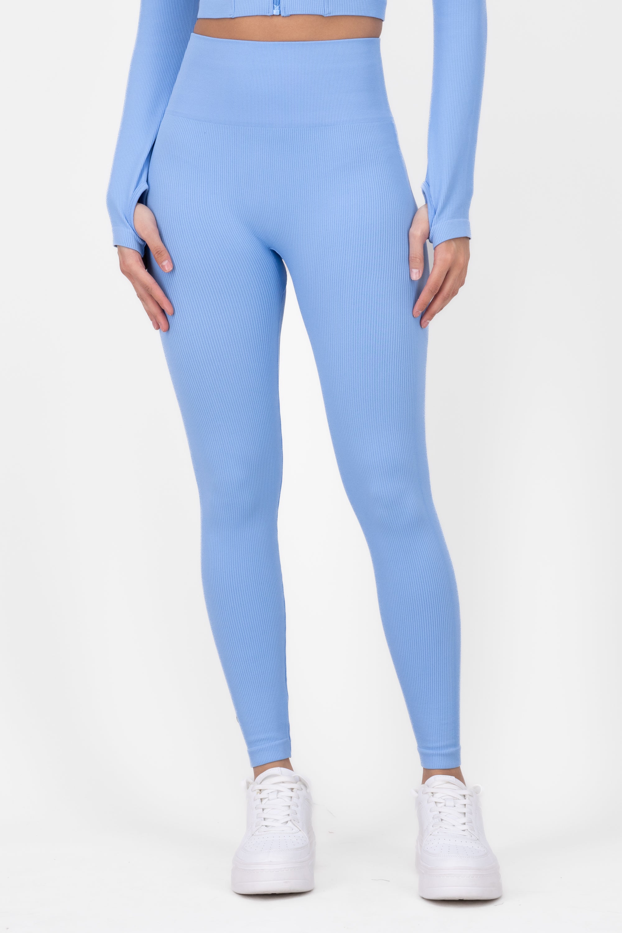 Leggings active rib Hypsters AZUL