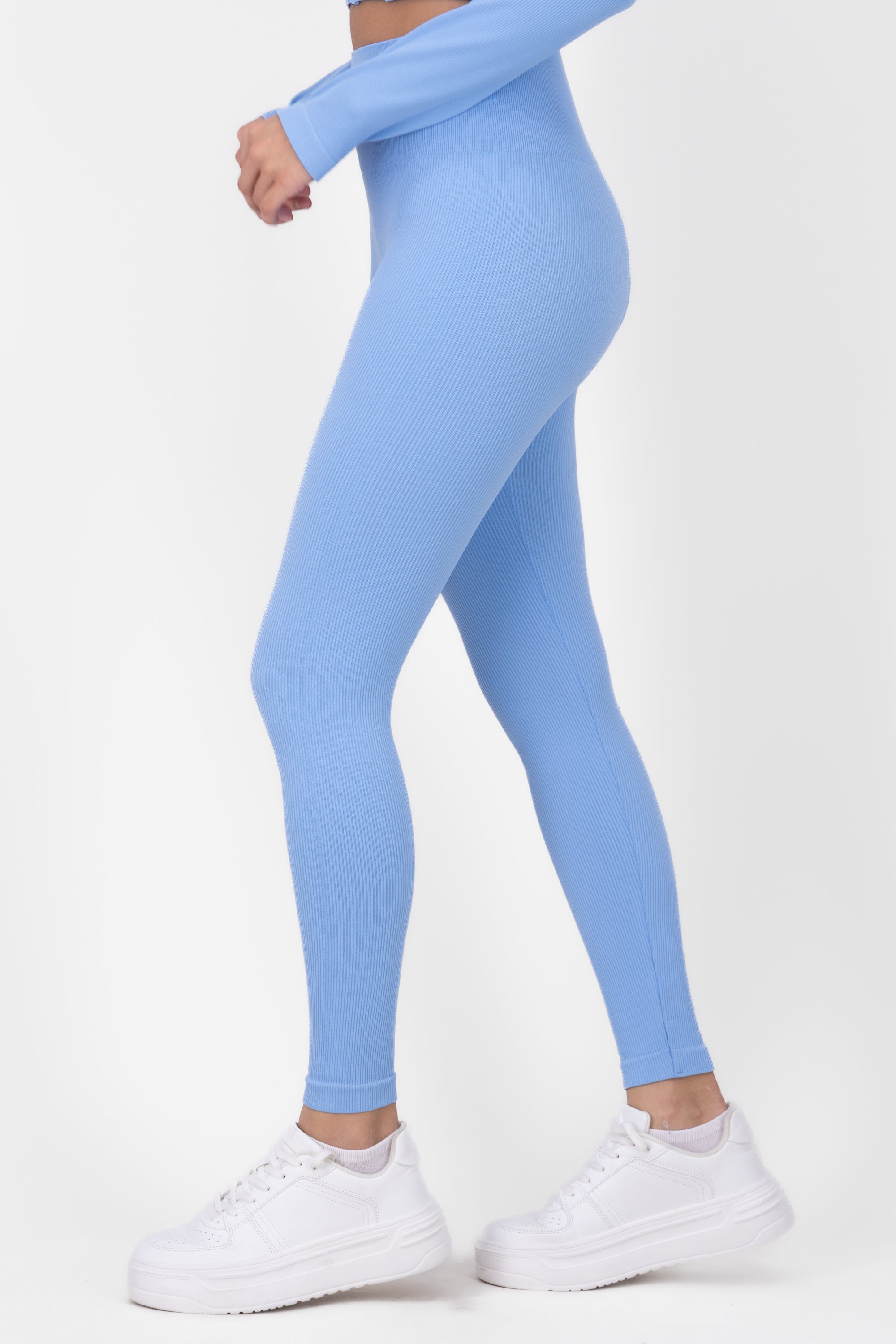 Leggings active rib Hypsters AZUL