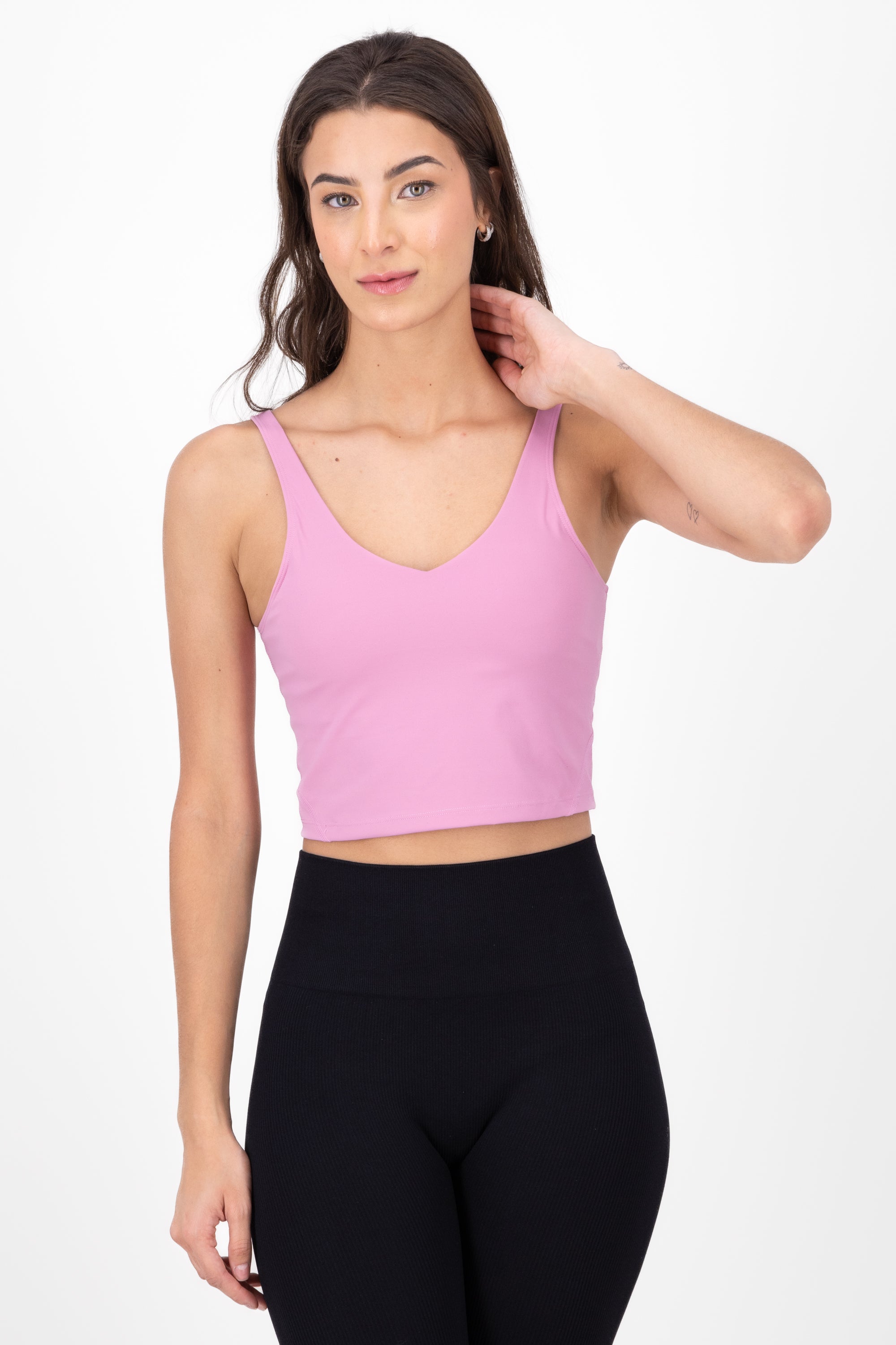 Top Active Double Fabric With Hypsters Cup PINK