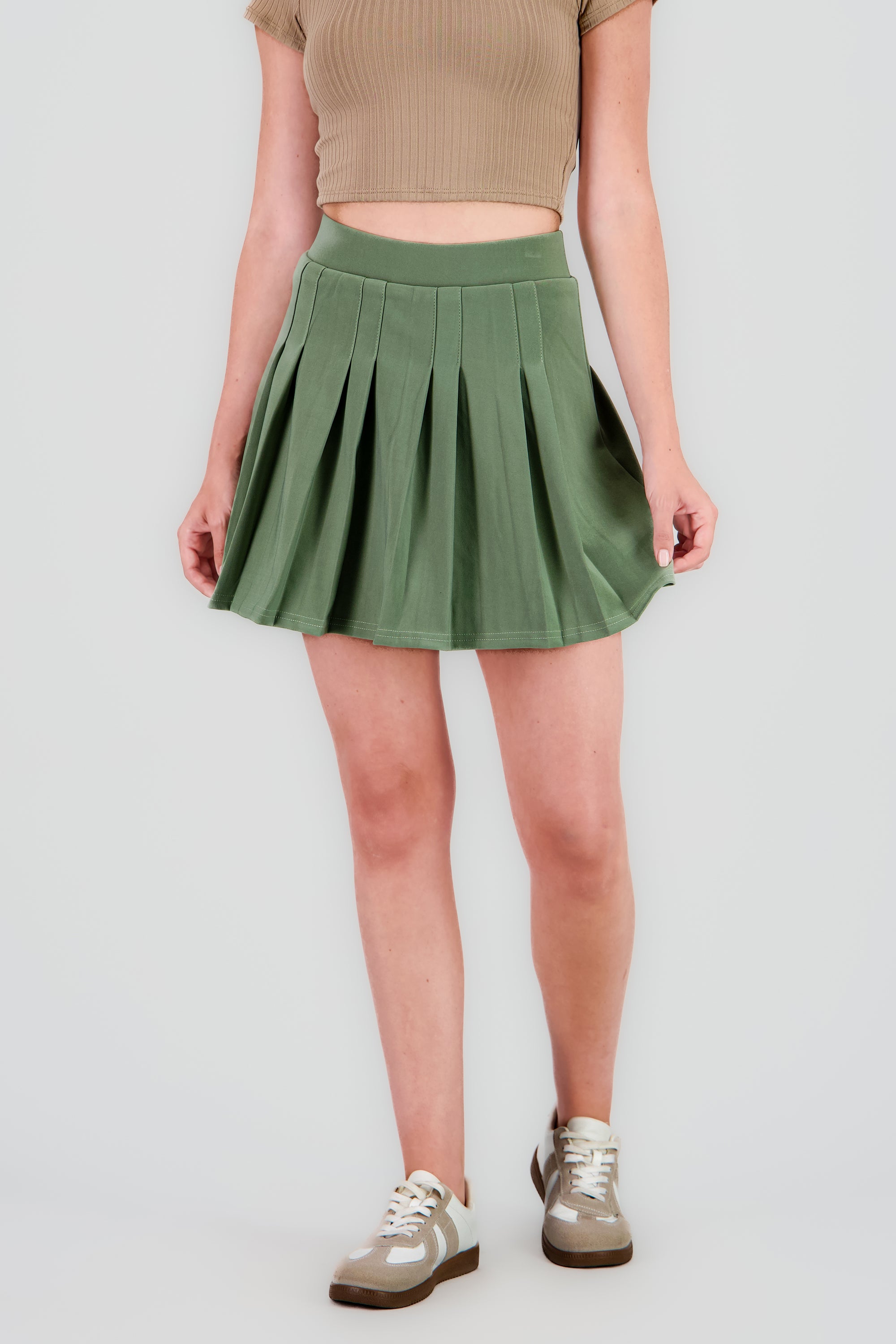 Falda tableada mini SAGE