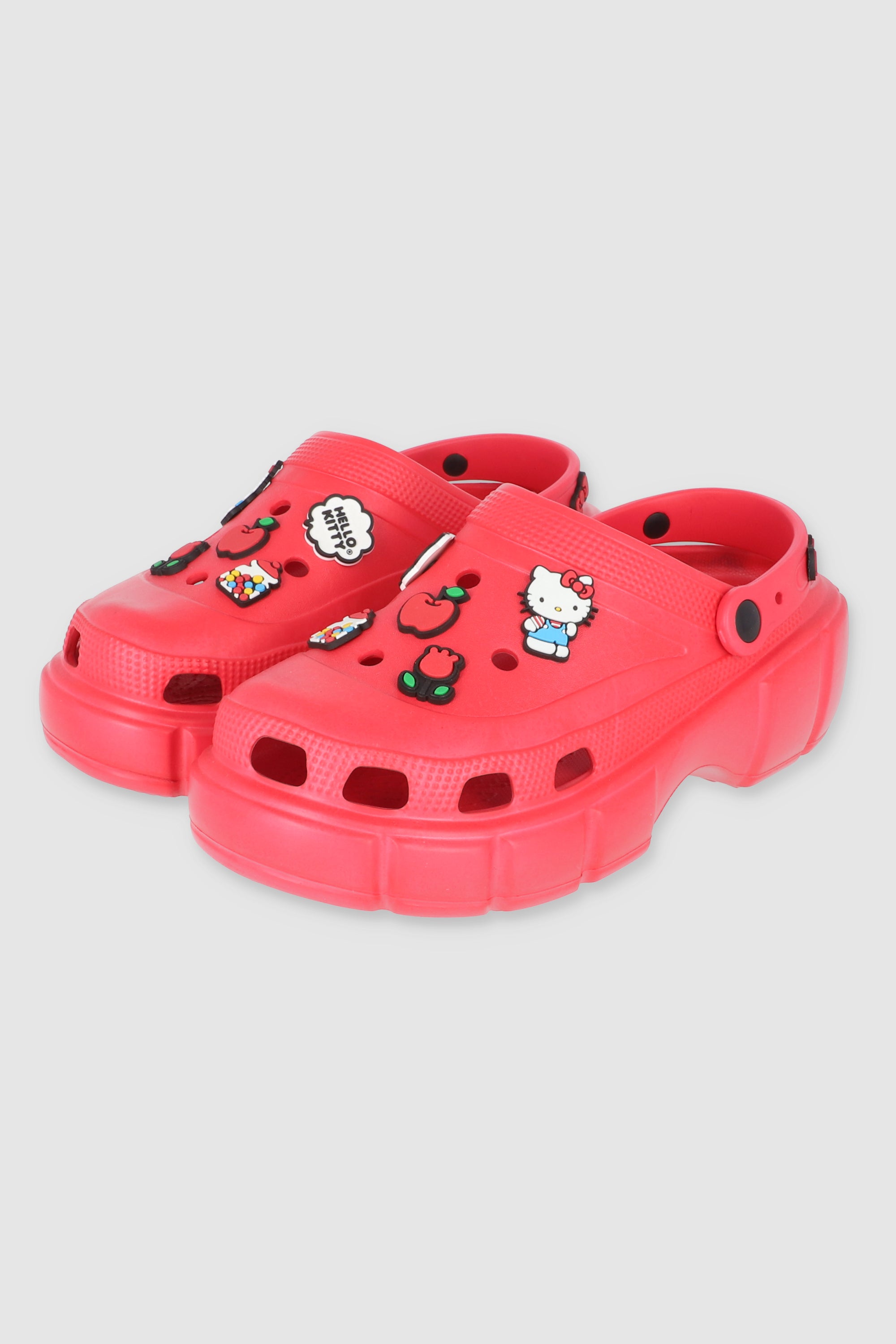 Zueco eva hello kitty ROJO