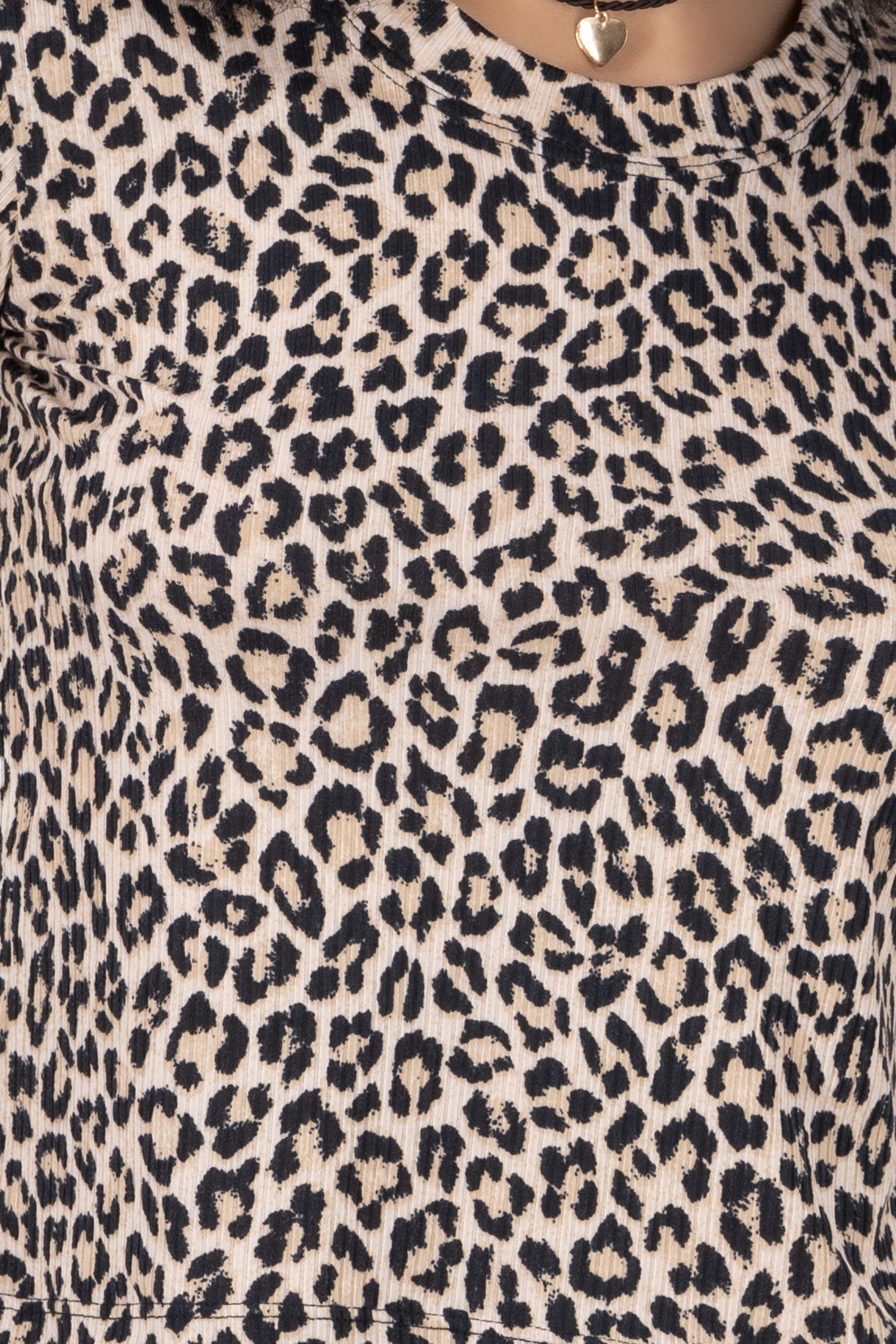 Playera Animal Print CAFE COMBO