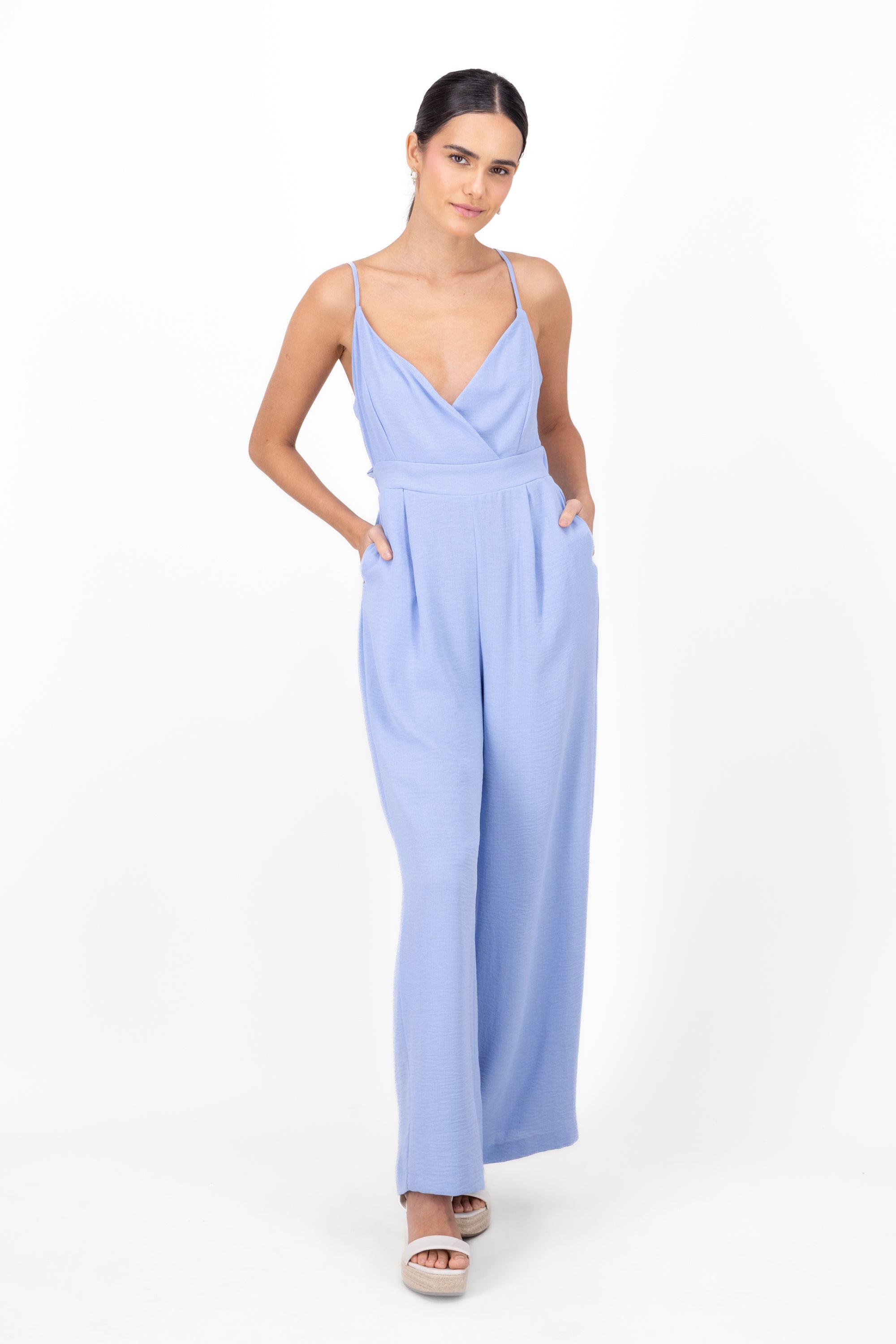 Jumpsuit Liso Tirantes AZUL